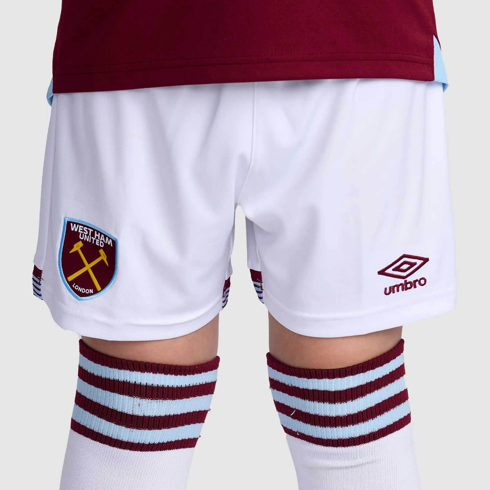 West Ham 25/26 Junior Home Shorts