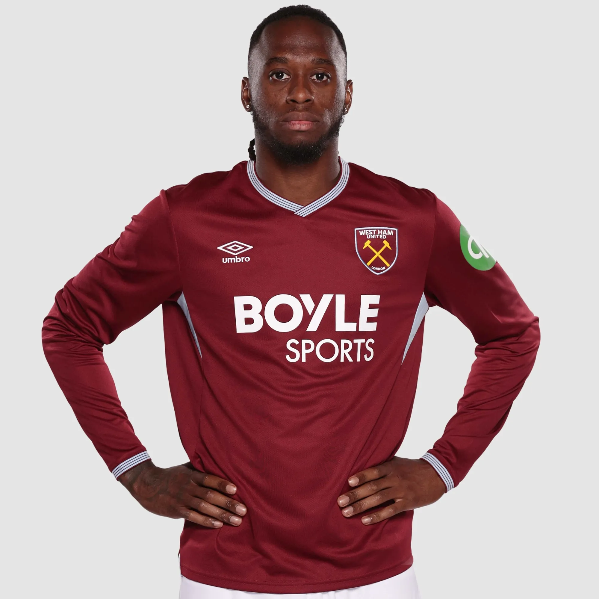 West Ham 25/26 Adults Long Sleeve Home Shirt