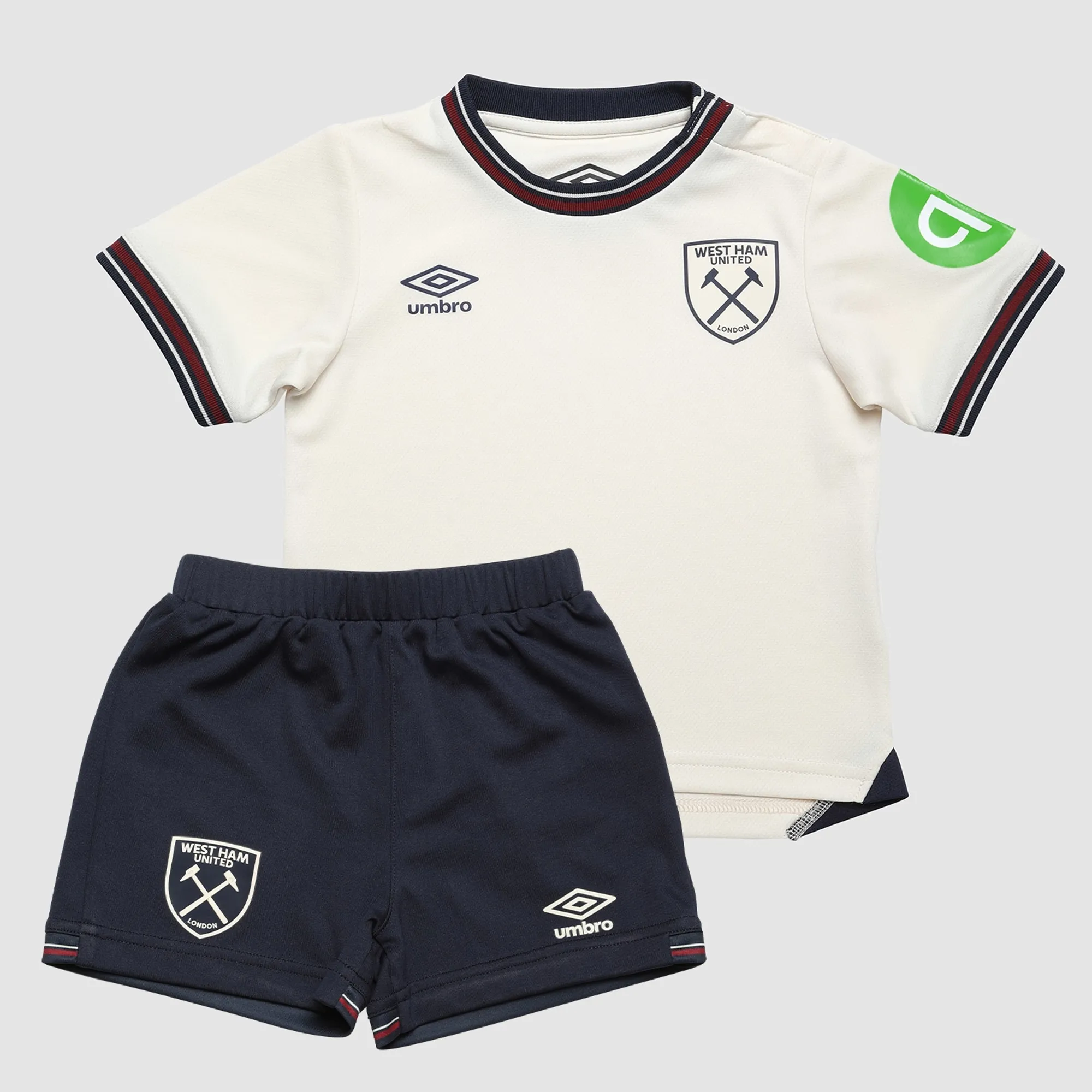 West Ham 25/26 Baby Away Kit