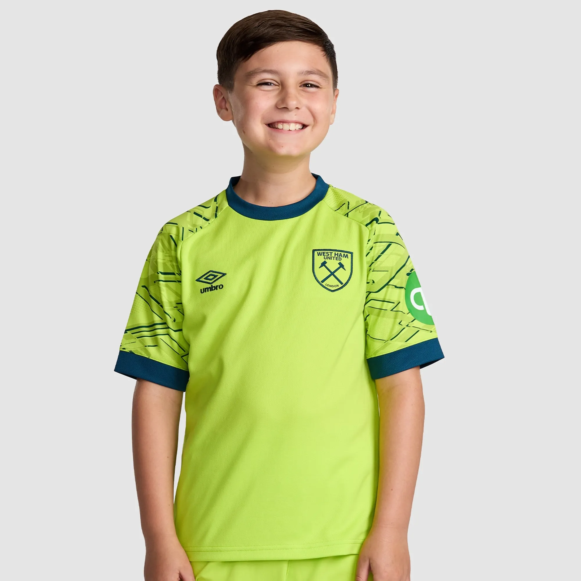 West Ham 25/26 Junior Home Goalkeeper Shirt