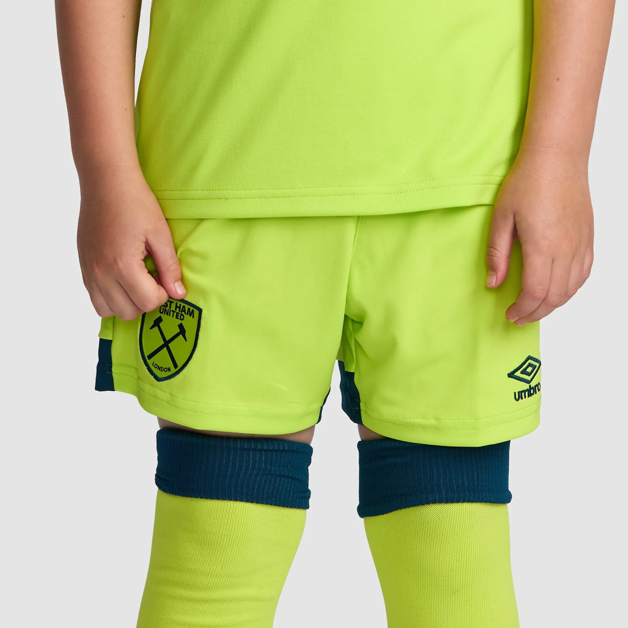 West Ham 25/26 Junior Home Goalkeeper Shorts