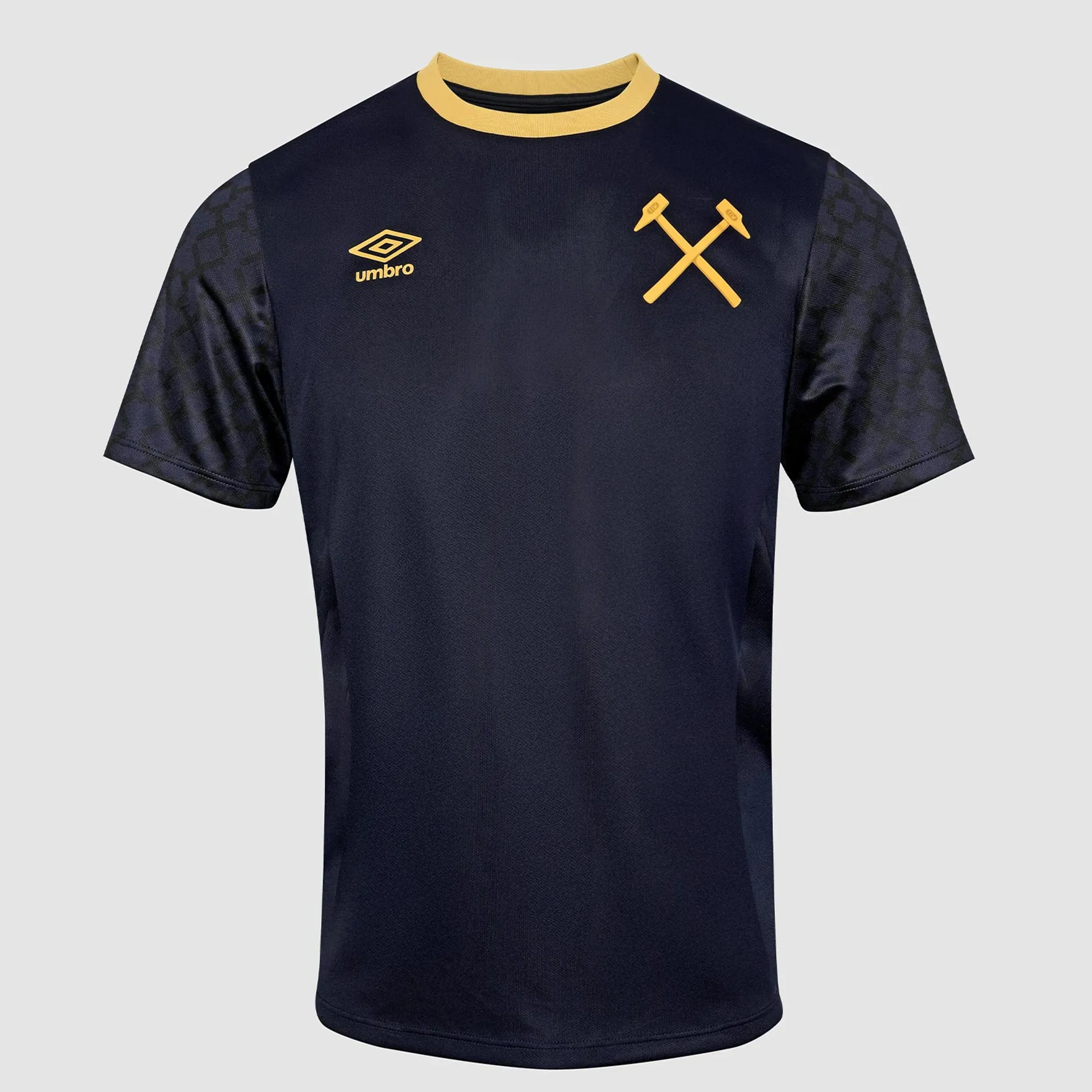 West Ham 25/26 Adults Navy Pre Match Jersey