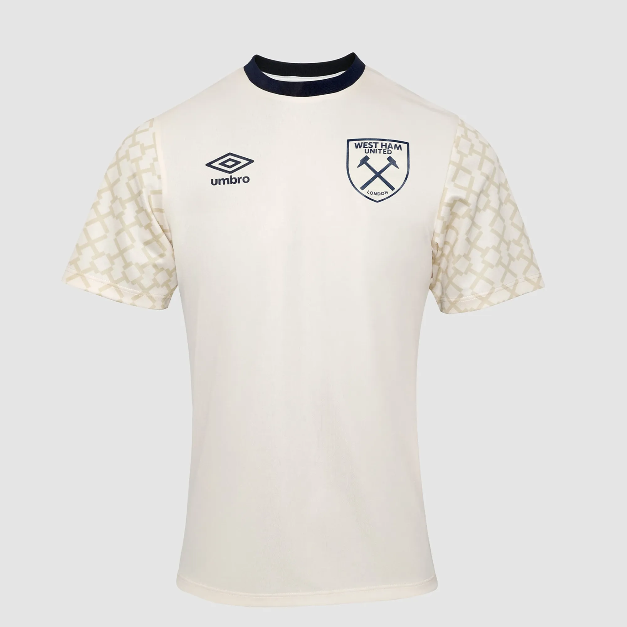 West Ham 25/26 Womens Pre Match Jersey - Ecru