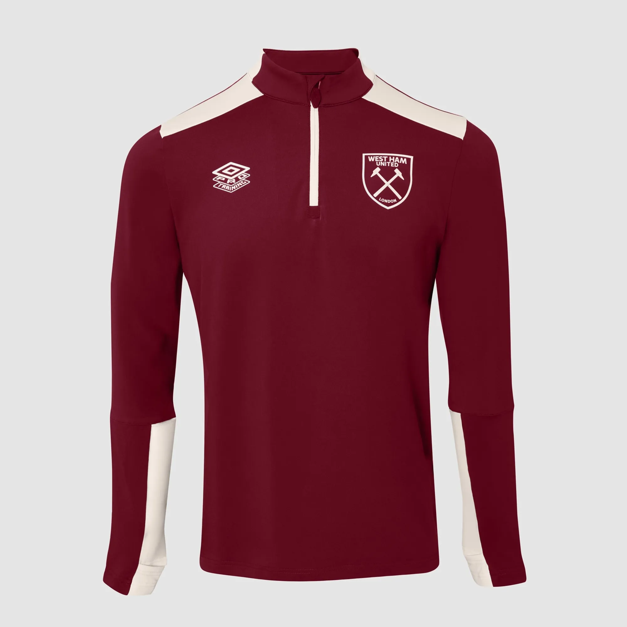 West Ham 25/26 Junior Claret Midlayer Top