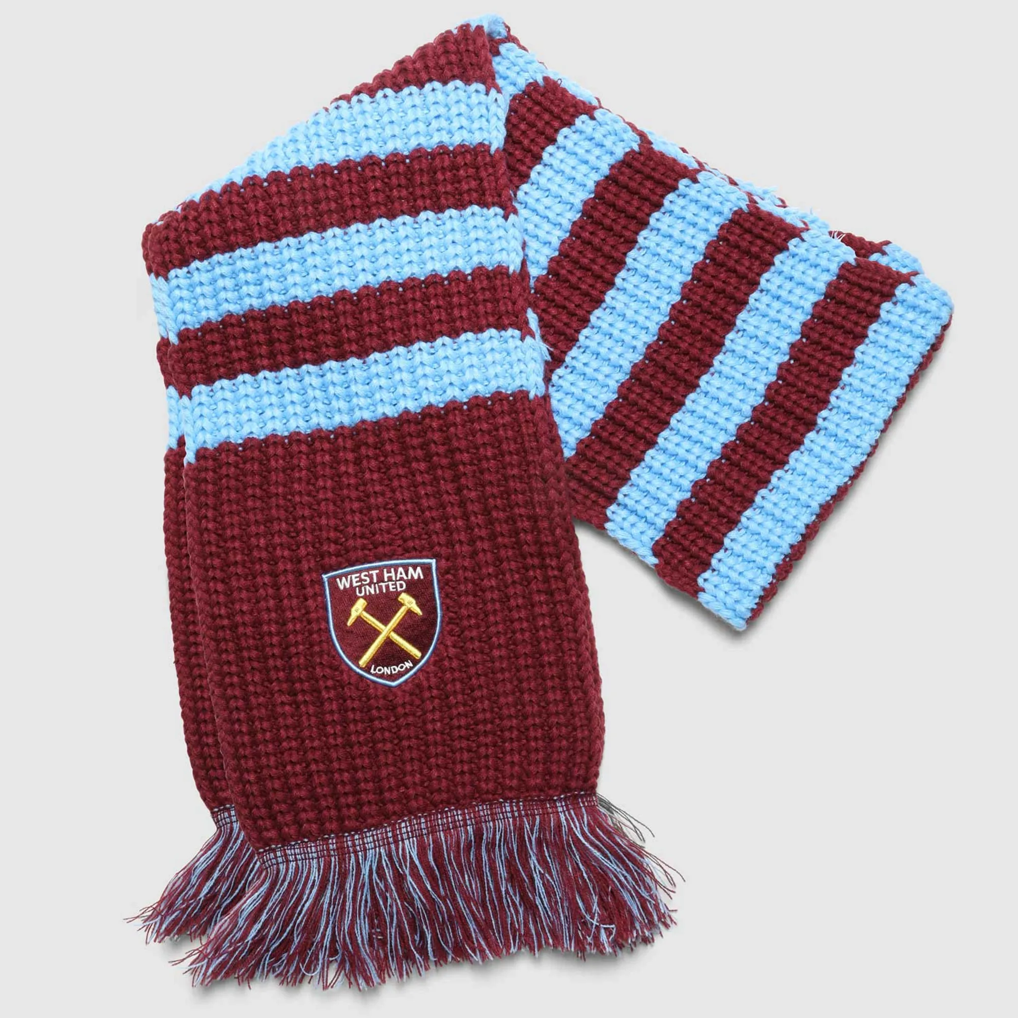 West Ham Bar Stripe Scarf