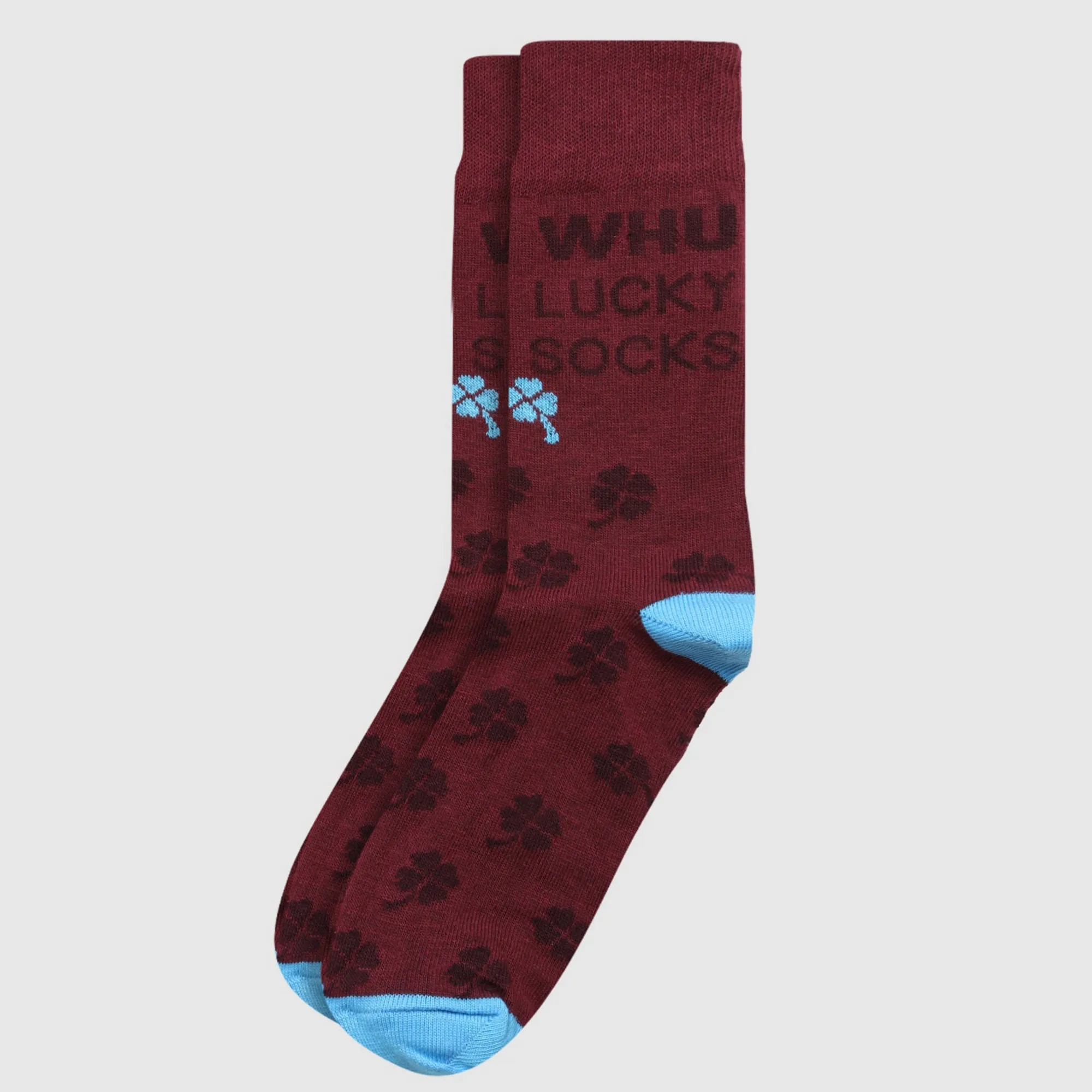 West Ham Lucky Matchday Socks Pattern - Claret