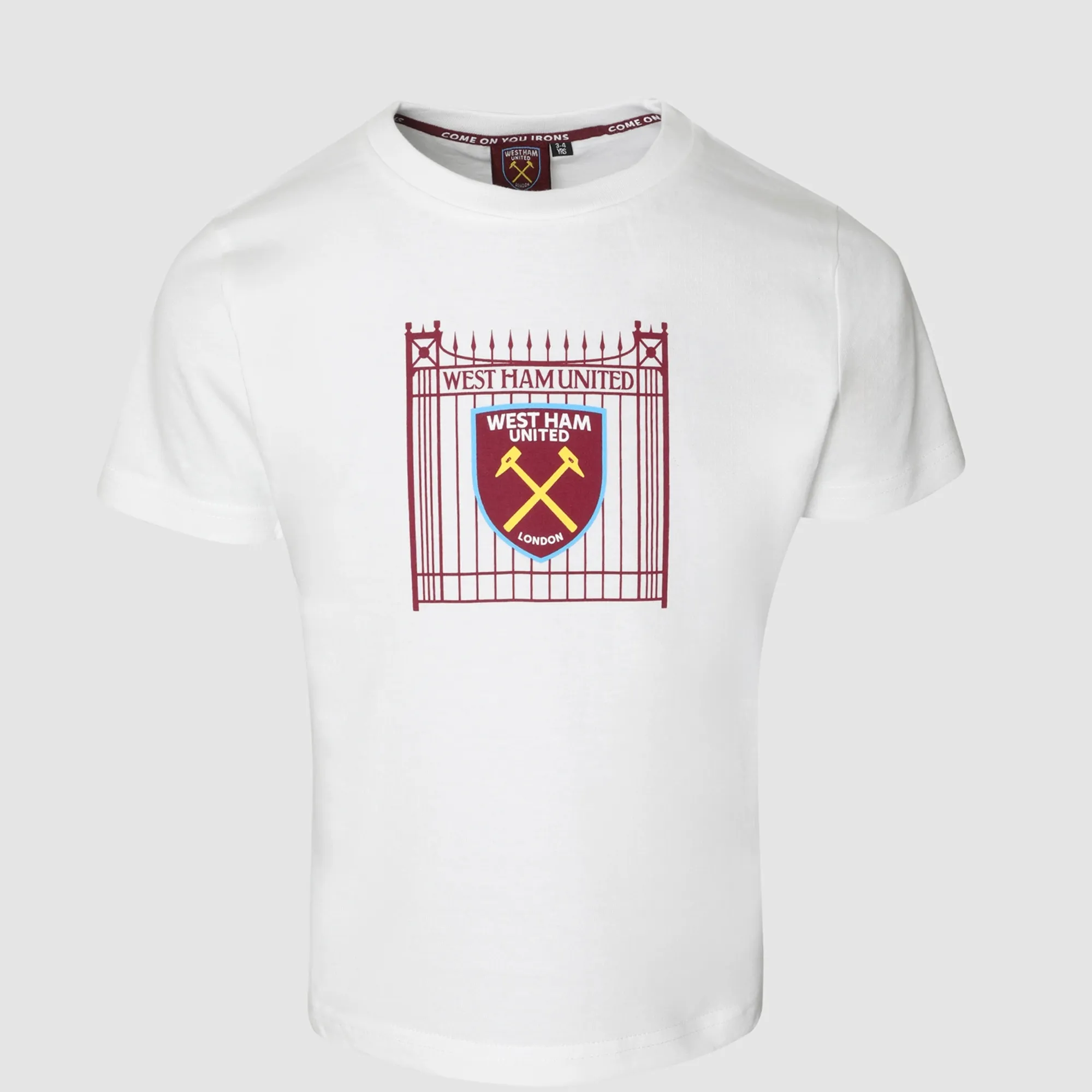 West Ham Junior White Gates T-Shirt