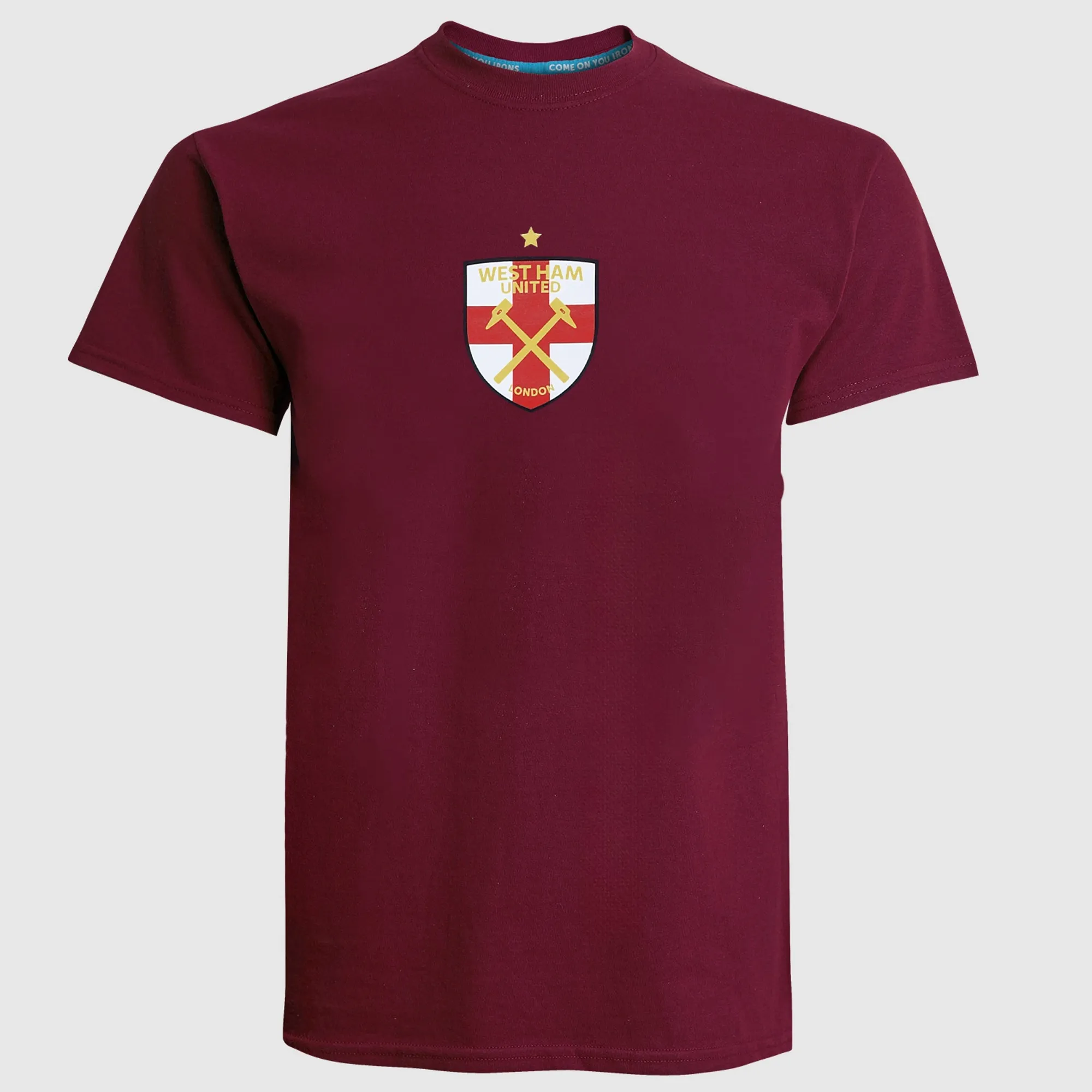 West Ham Adults Claret St George Star T-Shirt