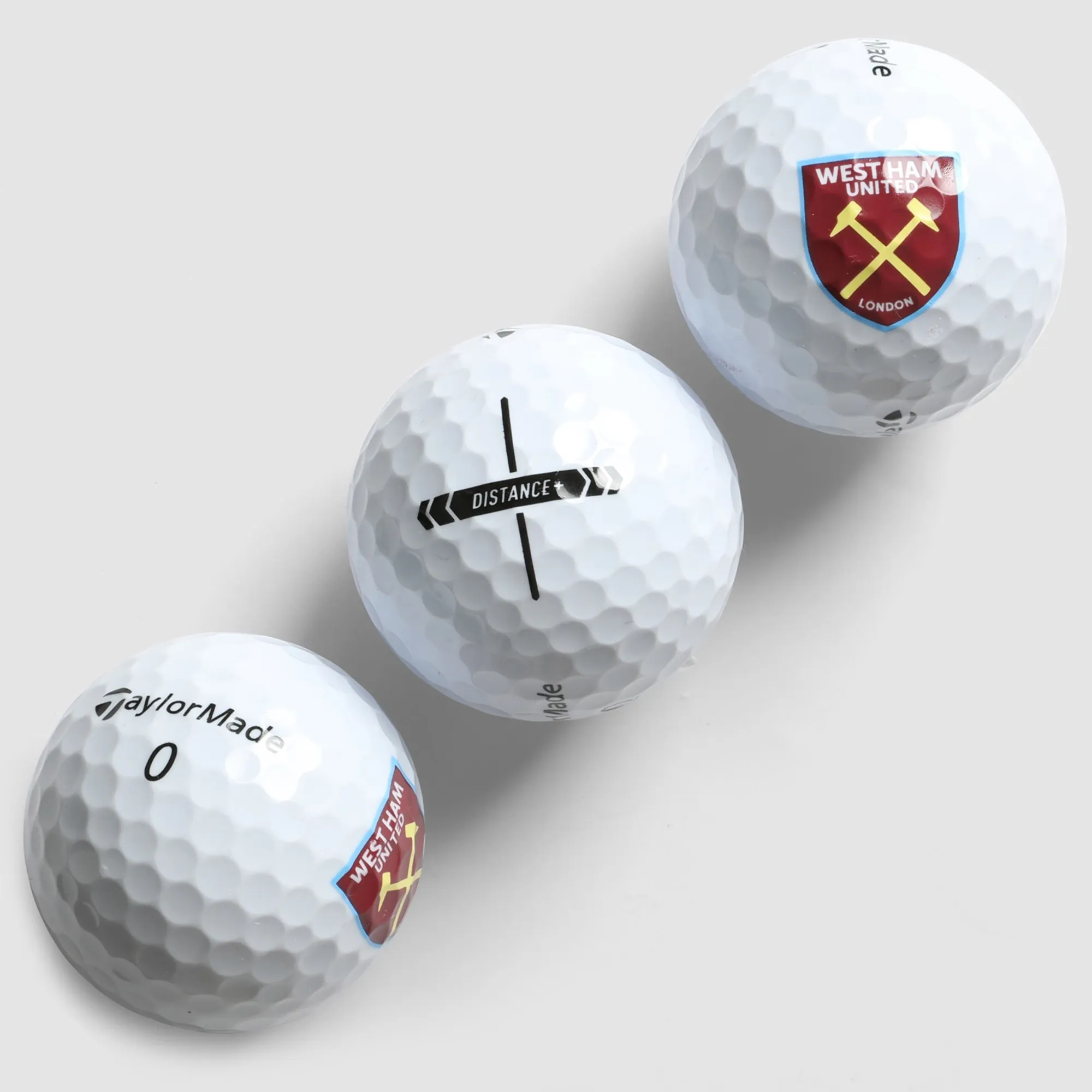 West Ham Taylormade 3 Pack Golf Balls