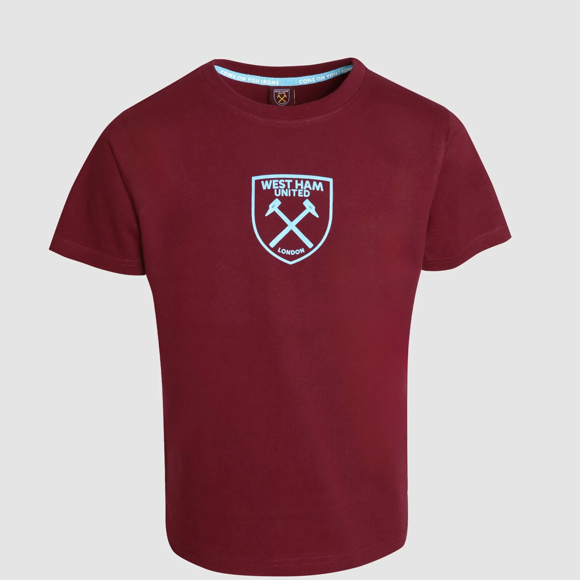 West Ham Junior Claret Crest Print T-Shirt