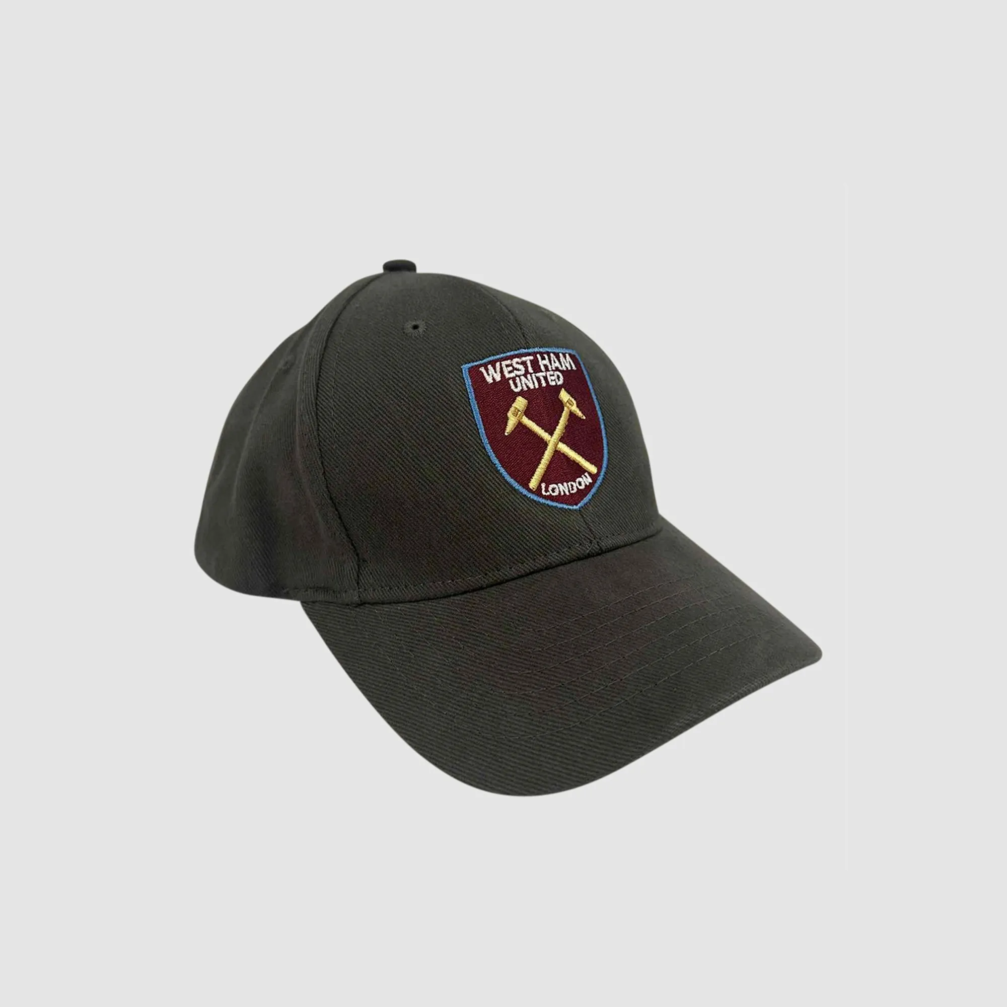 West Ham Essentials Junior Grey Crest Cap