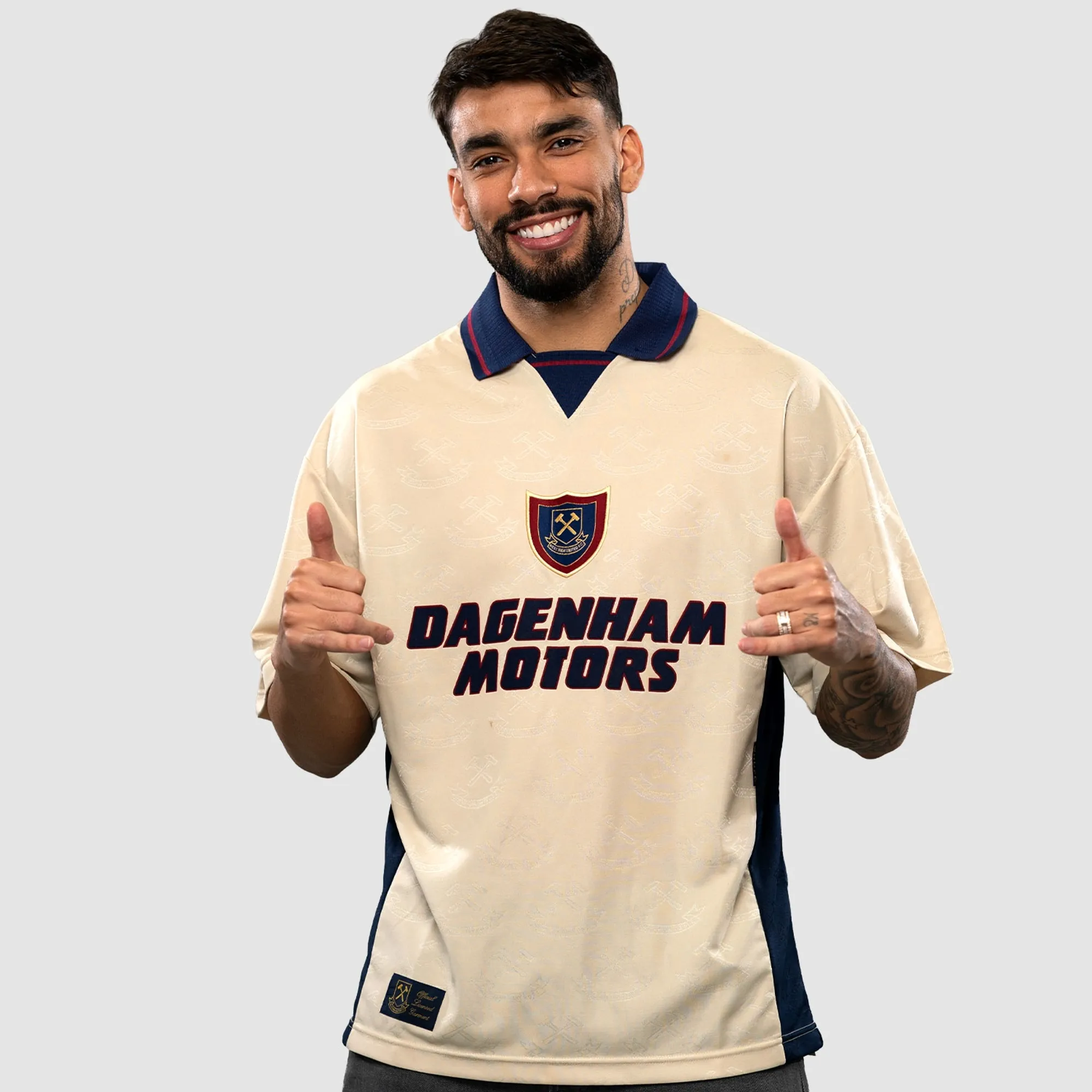 West Ham 1996 Away Shirt