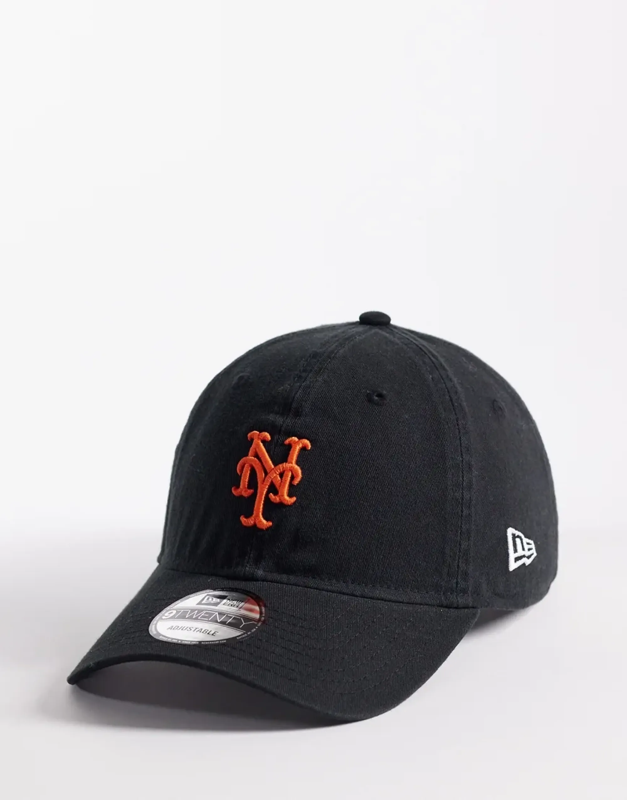 New Era Ny Mets Washed 9Twenty Cap in Black