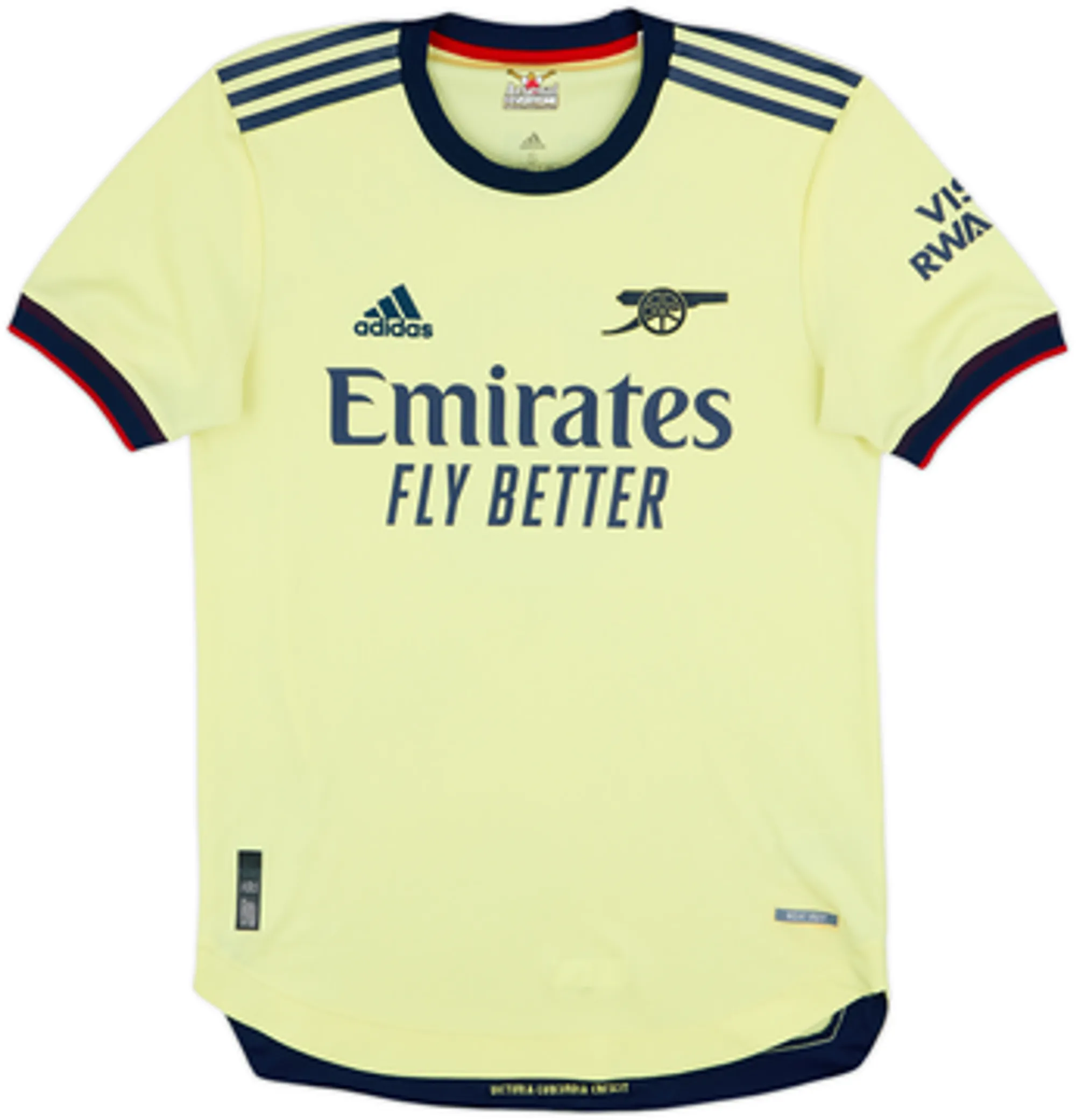 2021-22 Arsenal Authentic Away Shirt Odegaard #8 - 9/10 - (S)