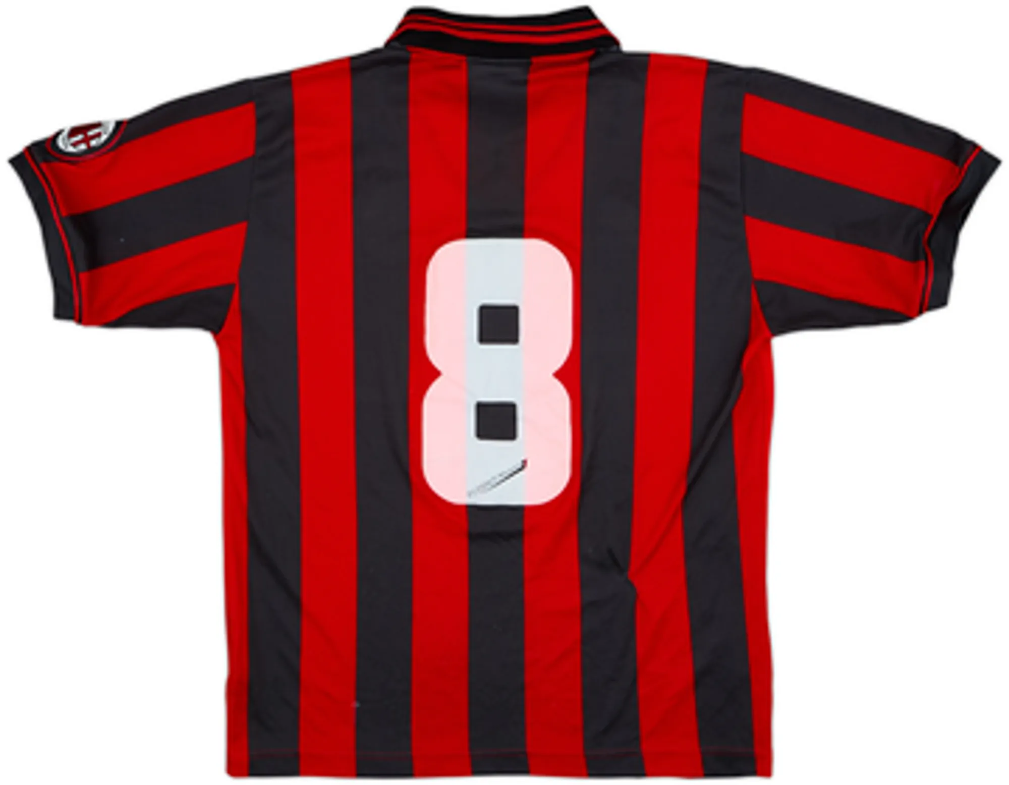 1997-98 AC Milan Home Shirt #8 - 7/10 - (S)