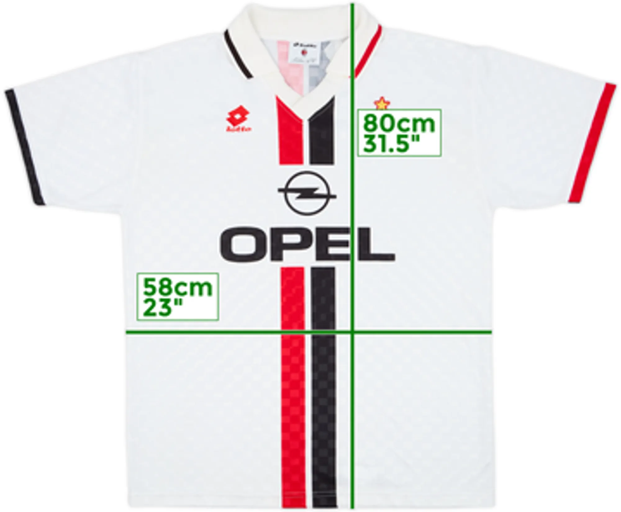 1996-97 AC Milan Away Shirt - 9/10 - (XL)