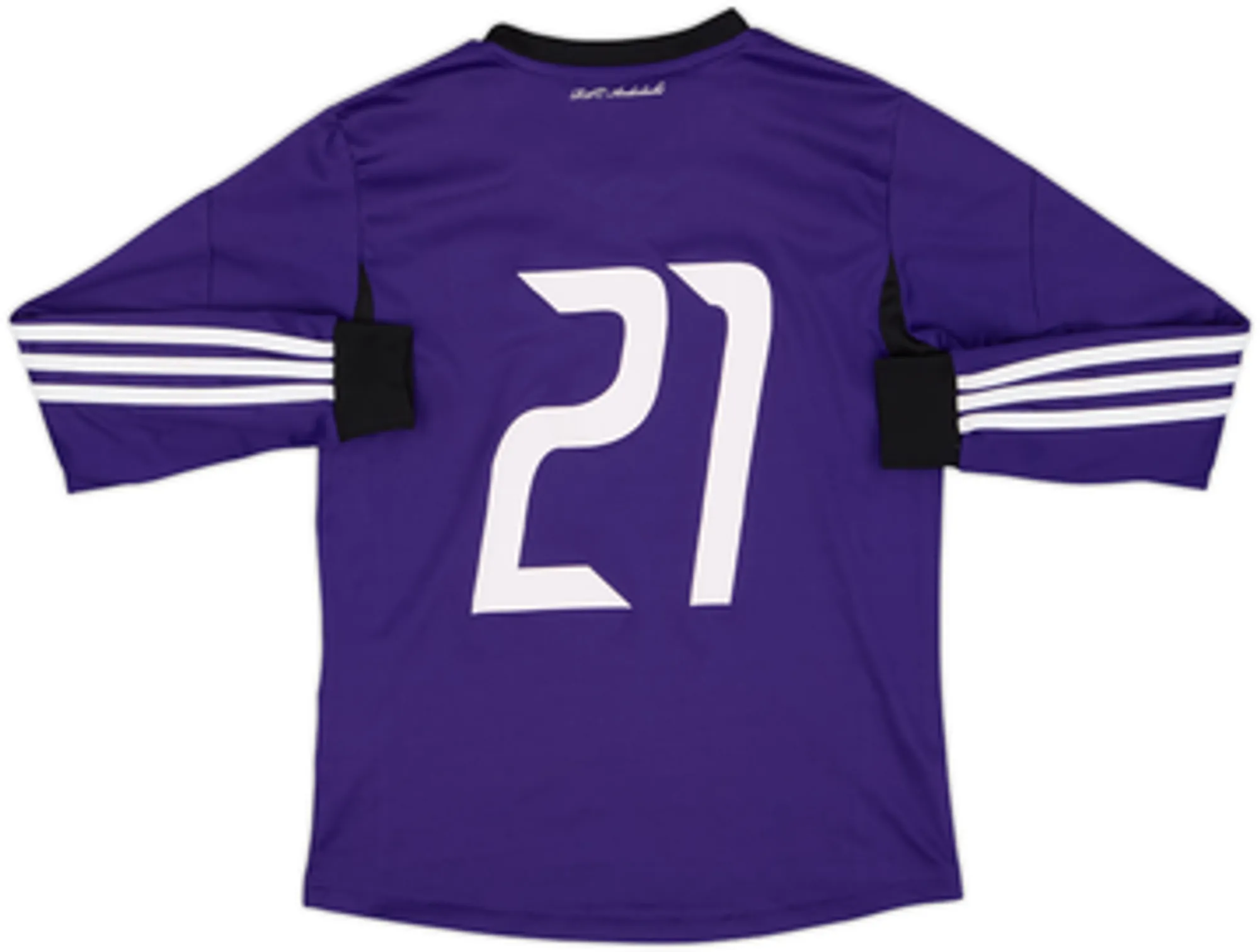2013-14 Anderlecht Home L/S Shirt #21 - 10/10 - (S.Boys)