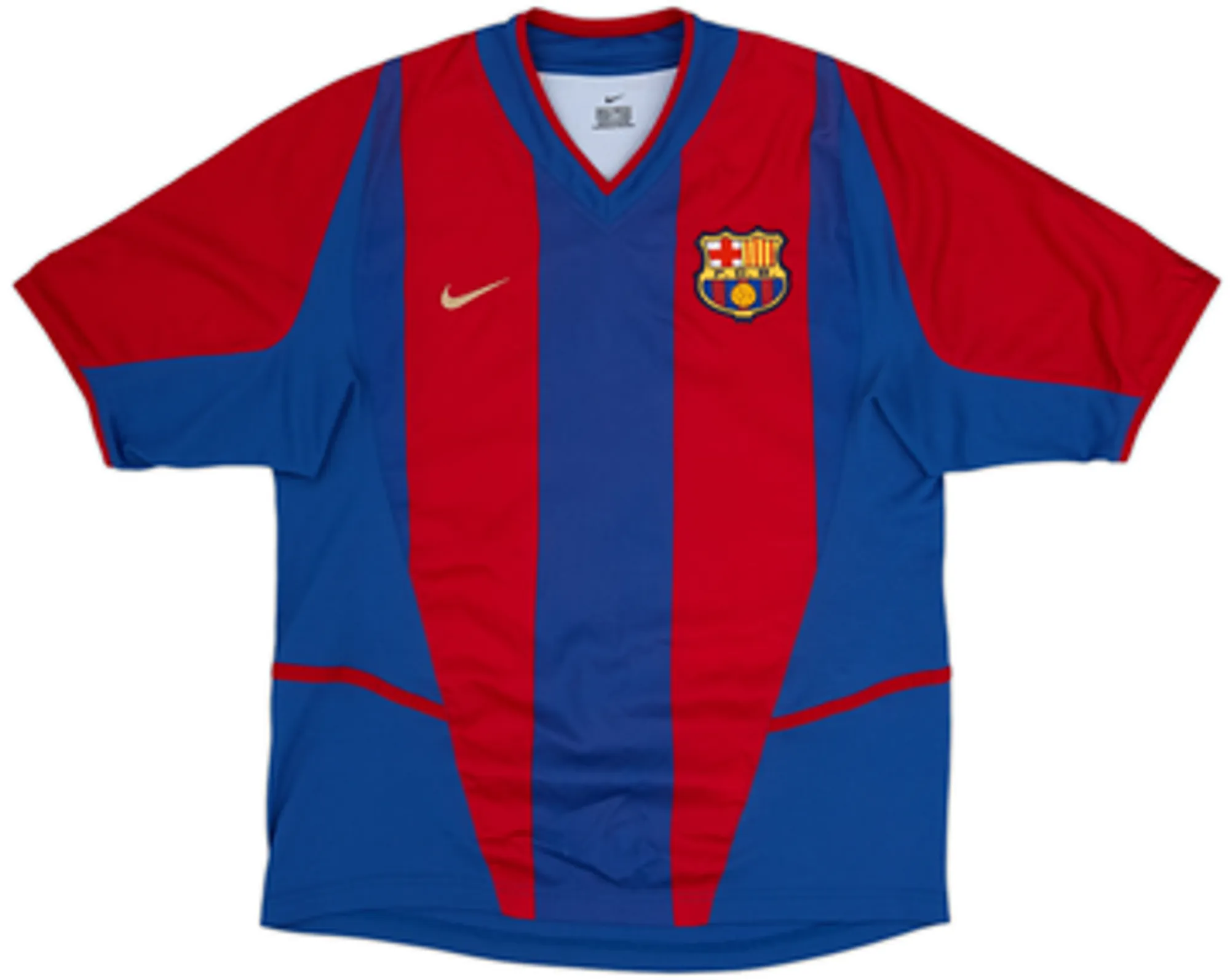 2002-03 Barcelona Home Shirt Riquelme #10 - 8/10 - (XL)