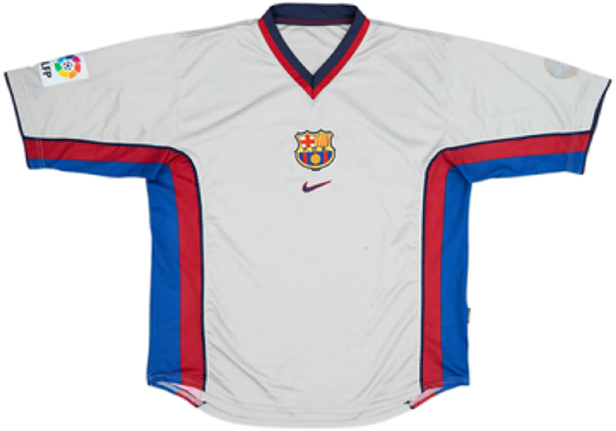 1998-01 Barcelona Away Shirt Rivaldo #11 - 6/10 - (L)