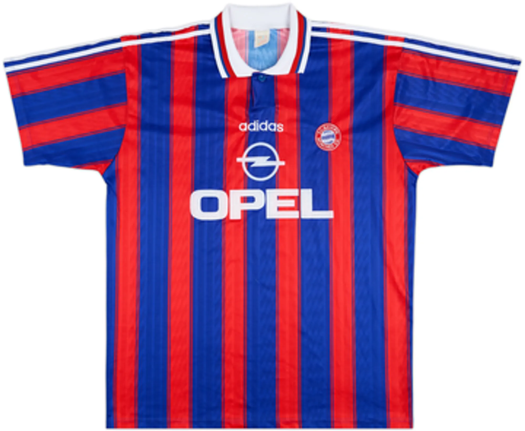 1995-97 Bayern Munich Home Shirt Helmer #5 - 8/10 - (XXL)