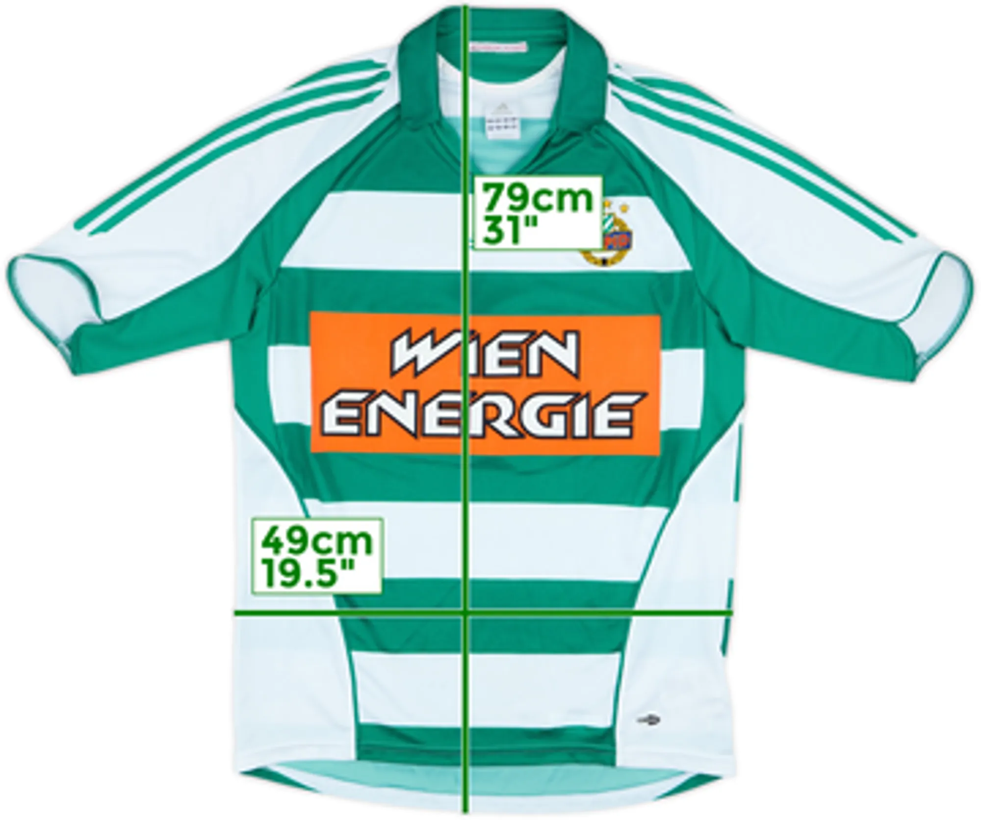 2005-06 Rapid Vienna Home Shirt - 8/10 - (M)