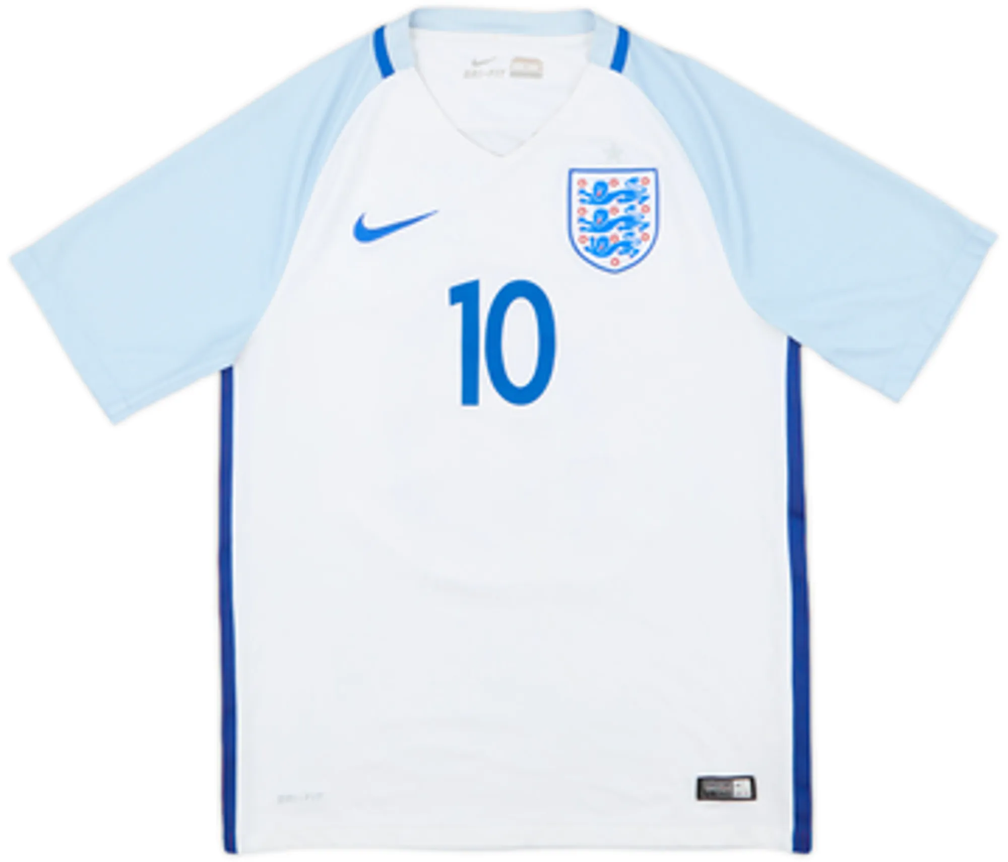 2016-17 England Home Shirt Rooney #10 - 5/10 - (S)