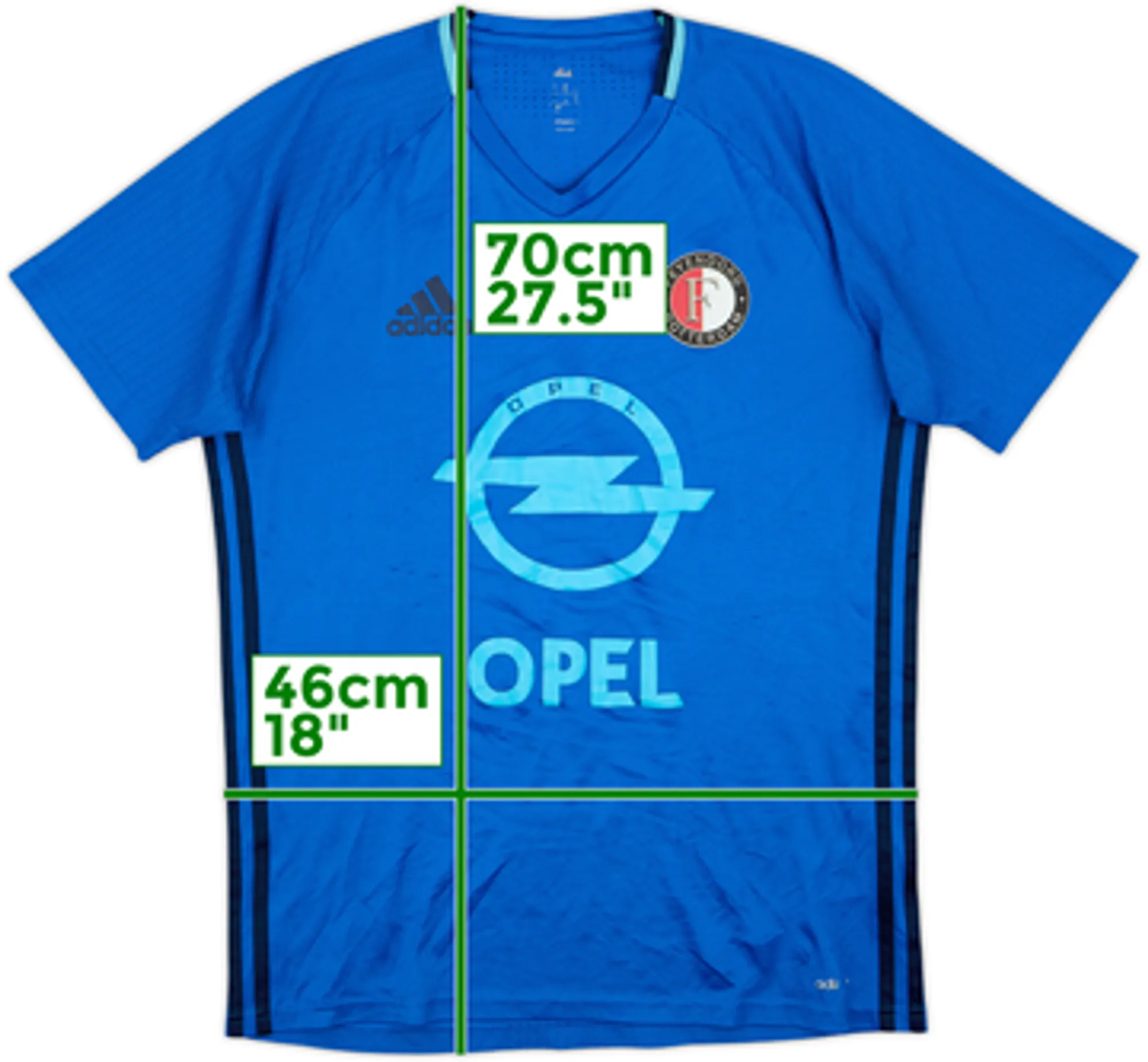 2016-17 Feyenoord adidas Training Shirt - 7/10 - (M)