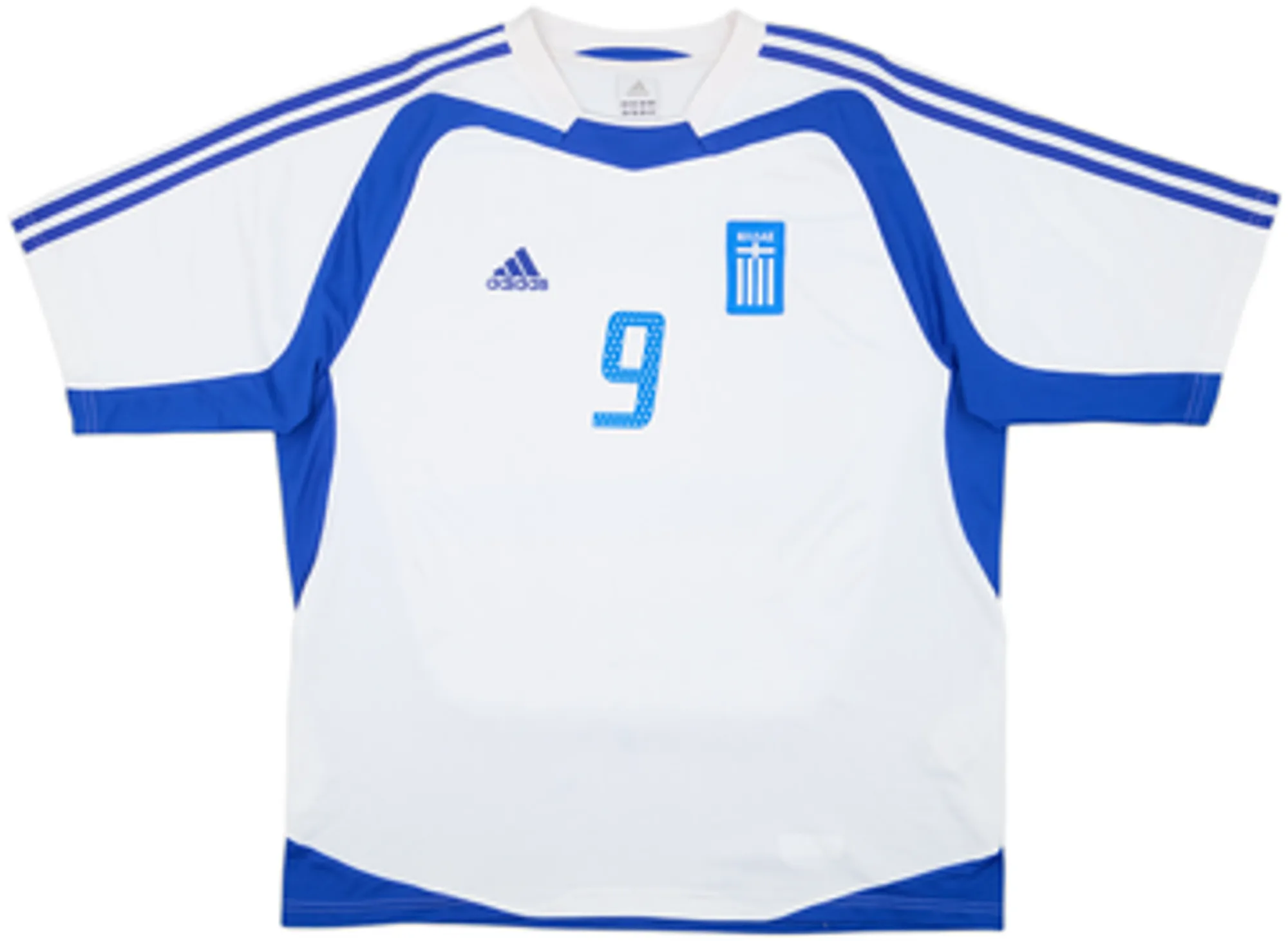 2004-06 Greece Away Shirt Charisteas #9 - 6/10 - (XL)