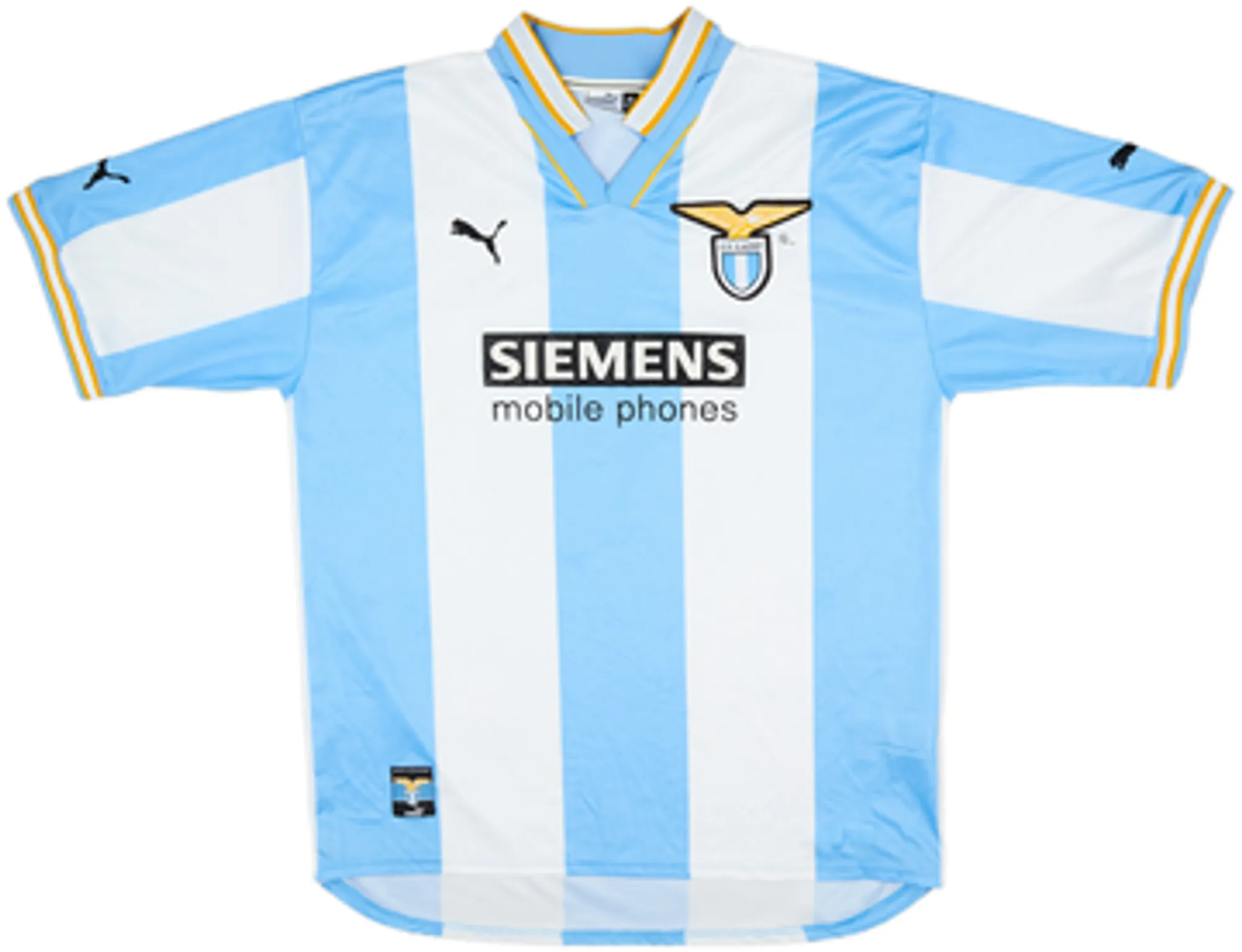 1999-00 Lazio European Home Shirt Nedved #18 - 6/10 - (XL)