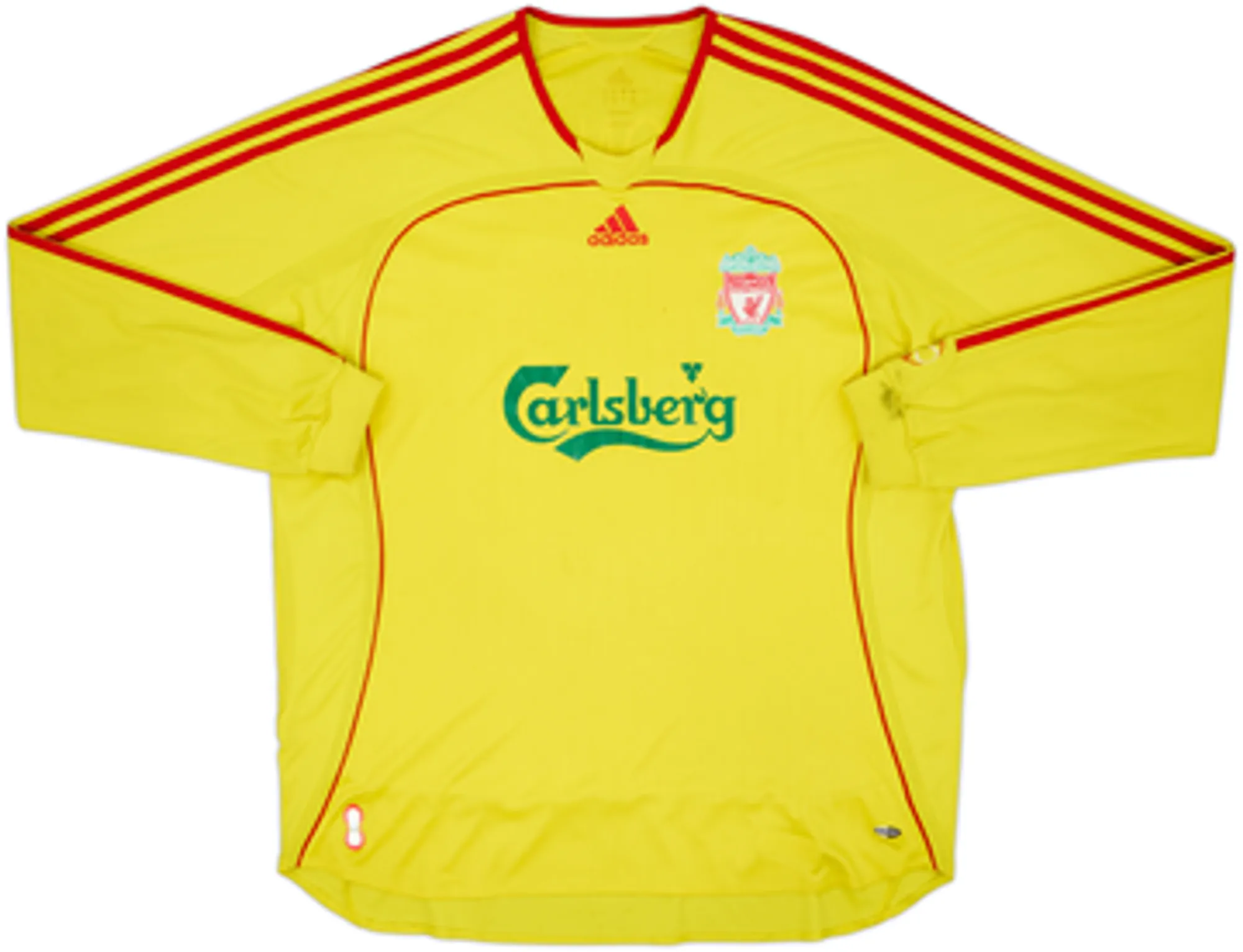 2006-07 Liverpool Away L/S Shirt Alonso #14 - 6/10 - (XXL)