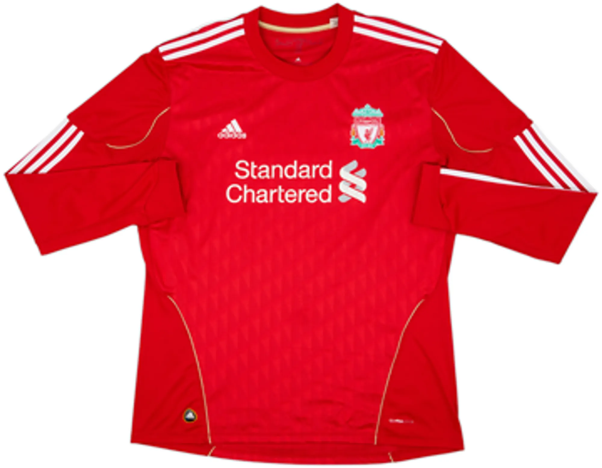 2010-12 Liverpool Home L/S Shirt Suarez #7 - 6/10 - (XL)