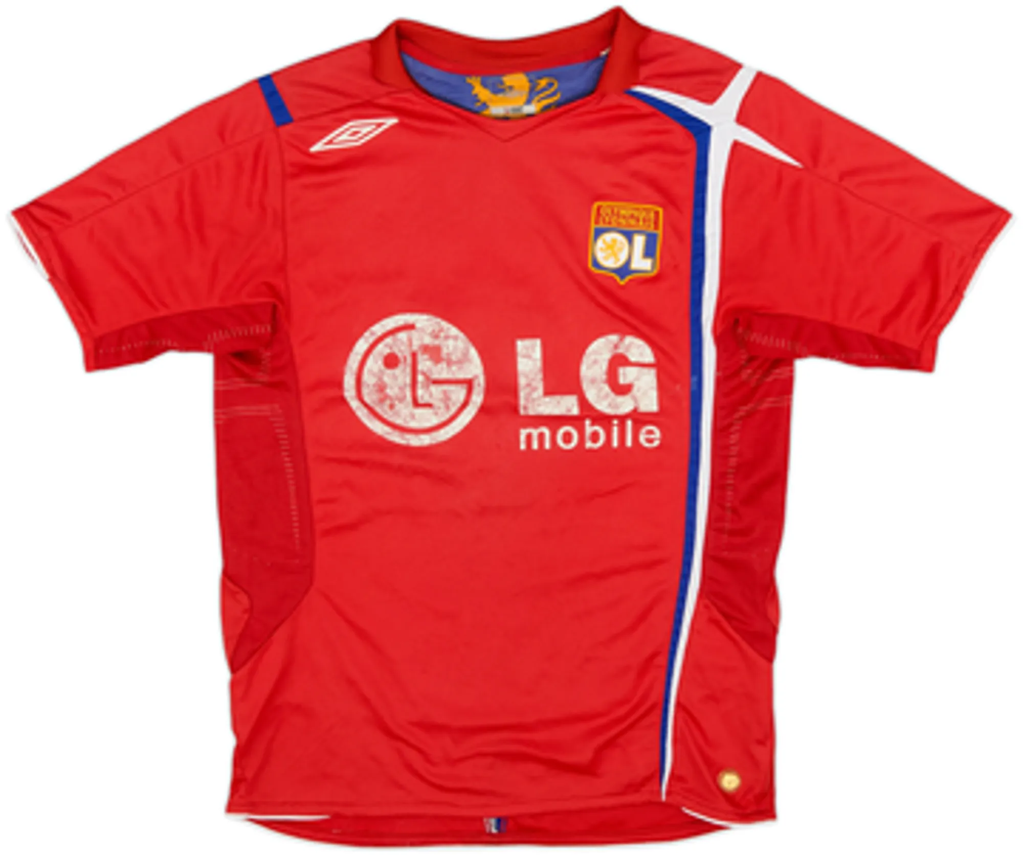 2005-06 Lyon Away Shirt Juninho #8 - 5/10 - (S)