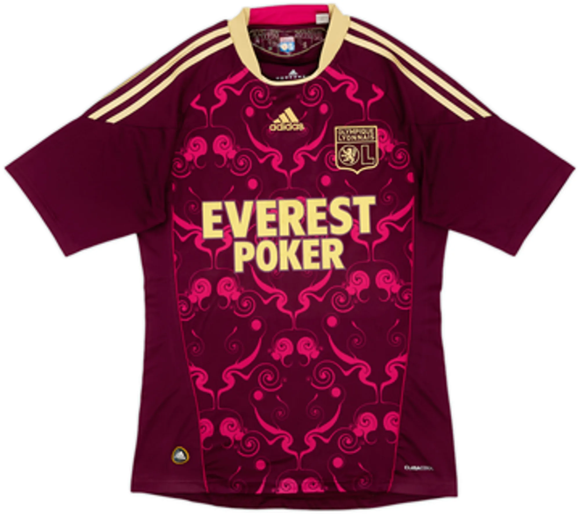 2010-11 Lyon Away Shirt Lacazette #38 - 6/10 - (M)