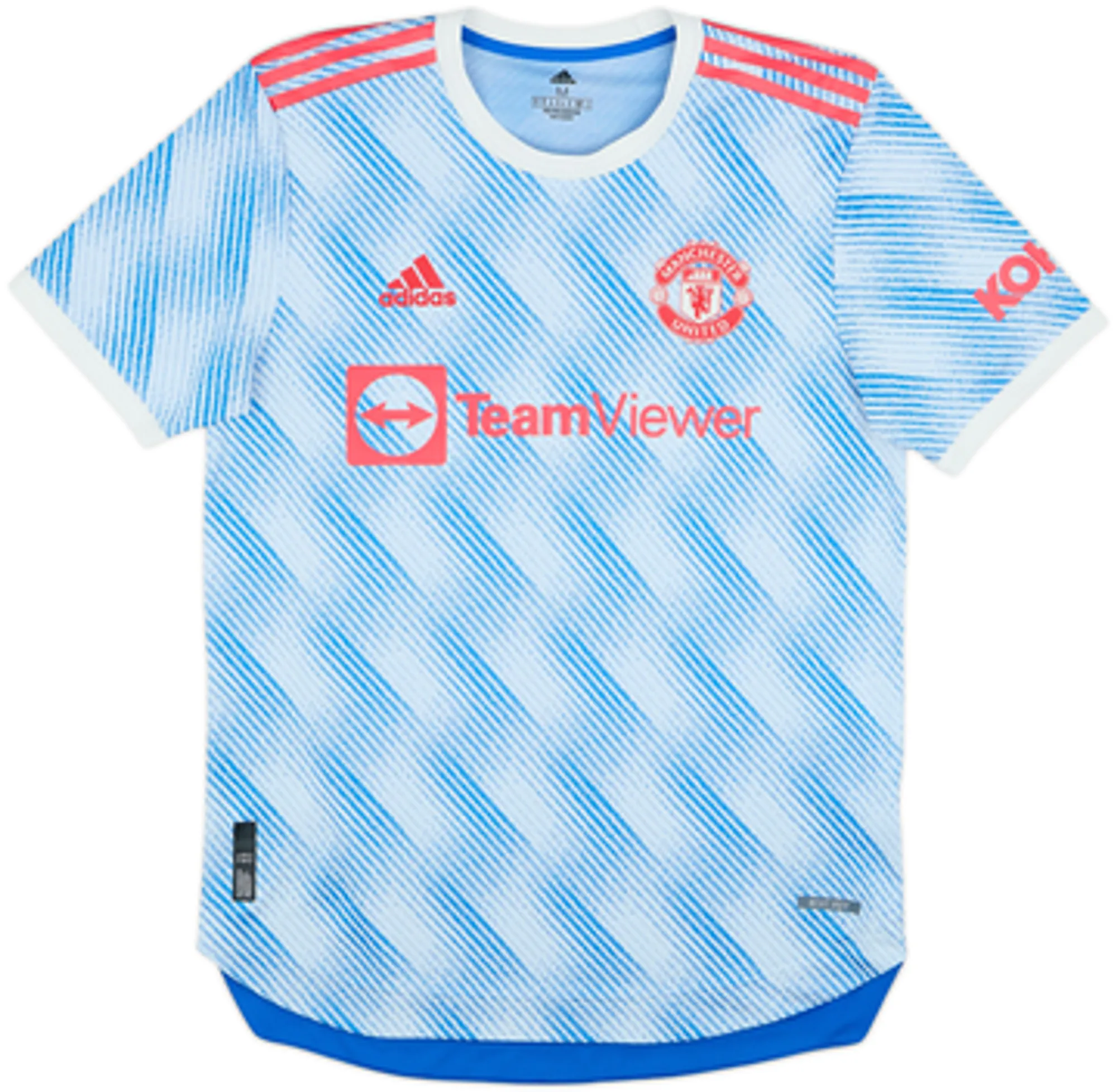 2021-22 Manchester United Authentic Away Shirt B.Fernandes #18 - 10/10 - (M)