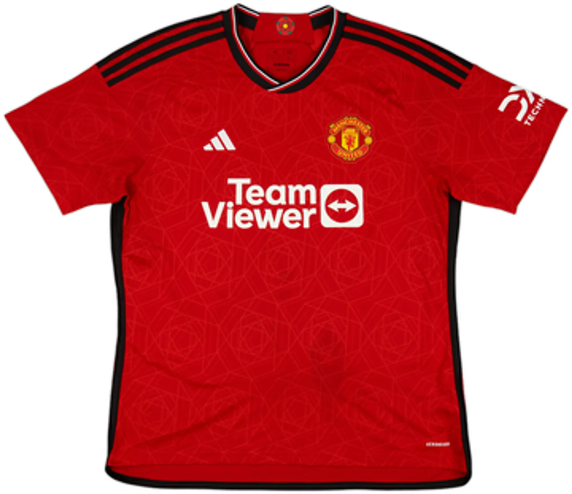 2023-24 Manchester United Home Shirt Amrabat #4 - 8/10 - (XL)