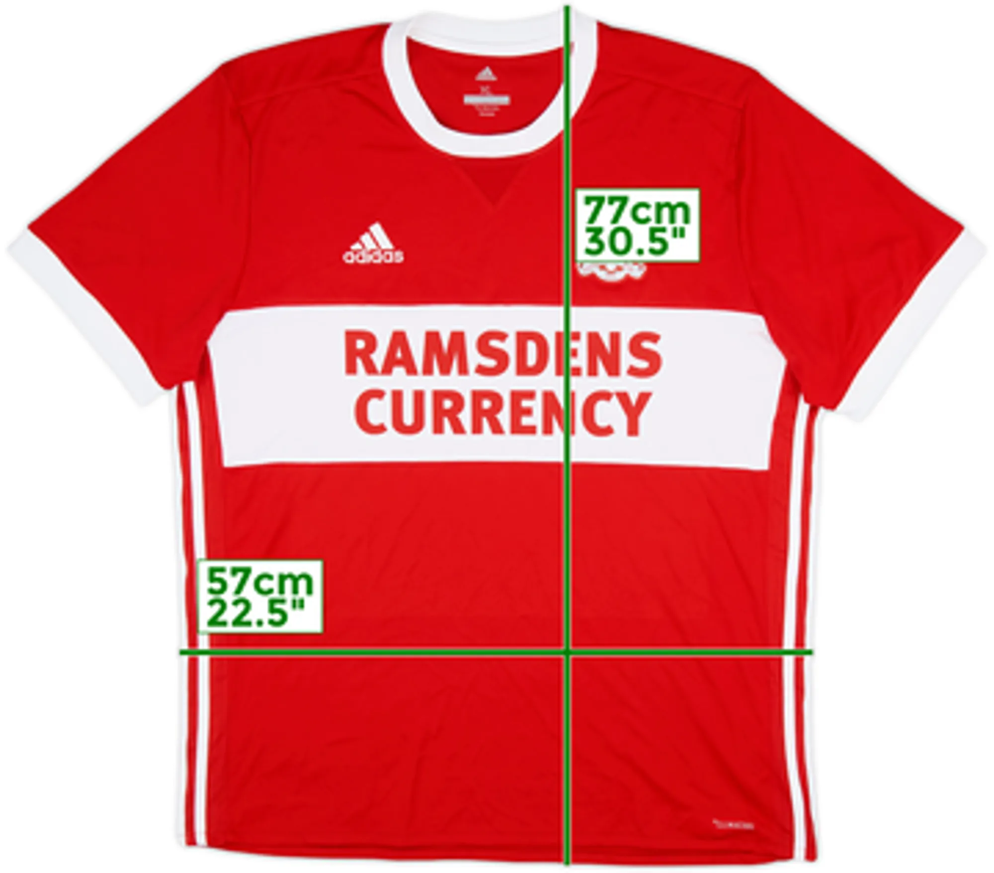 2017-18 Middlesbrough Home Shirt - 10/10 - (S)