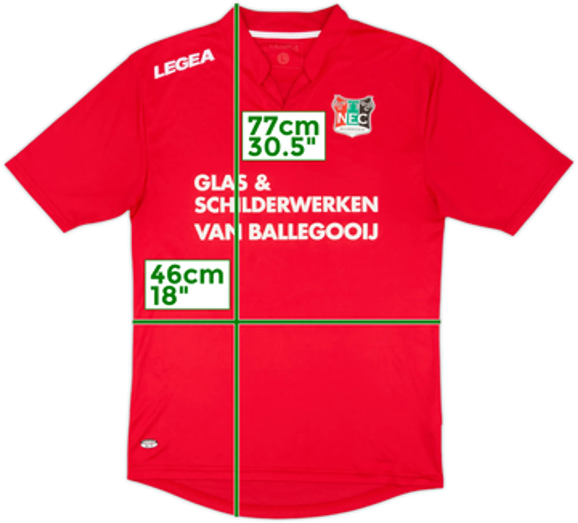 2016-17 NEC Nijmegen Legea Training Shirt - 7/10 - (L)