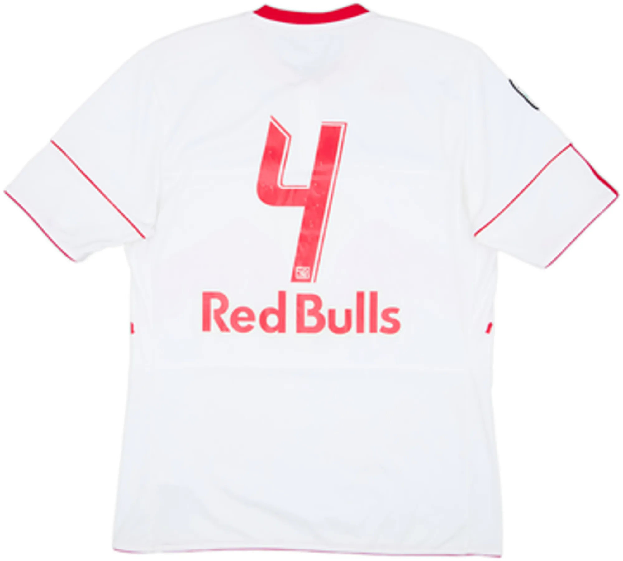 2010 New York Red Bulls Home Shirt #4 - 6/10 - (L)