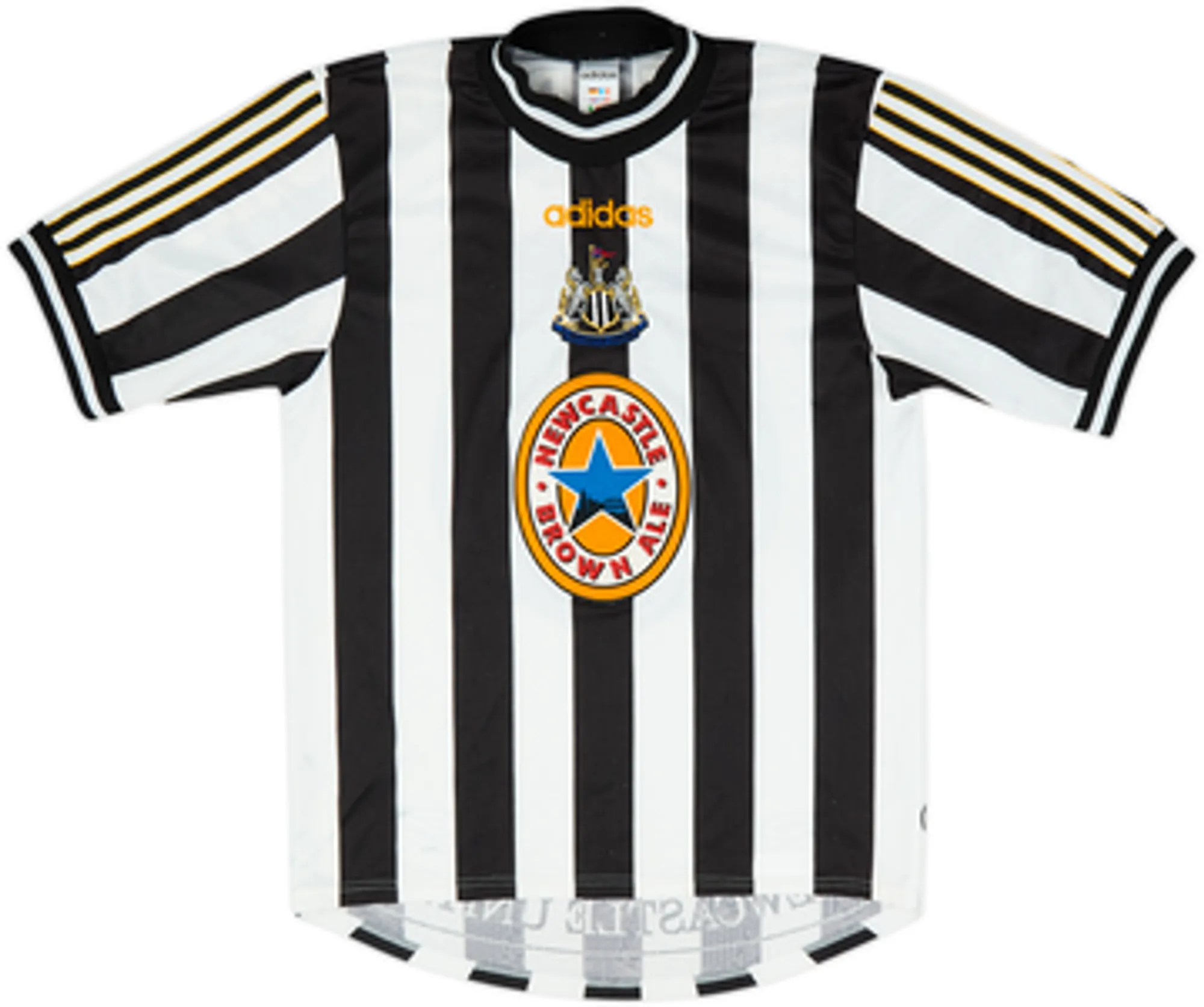 1997-99 Newcastle Home Shirt Shearer #9 - 8/10 - (S)