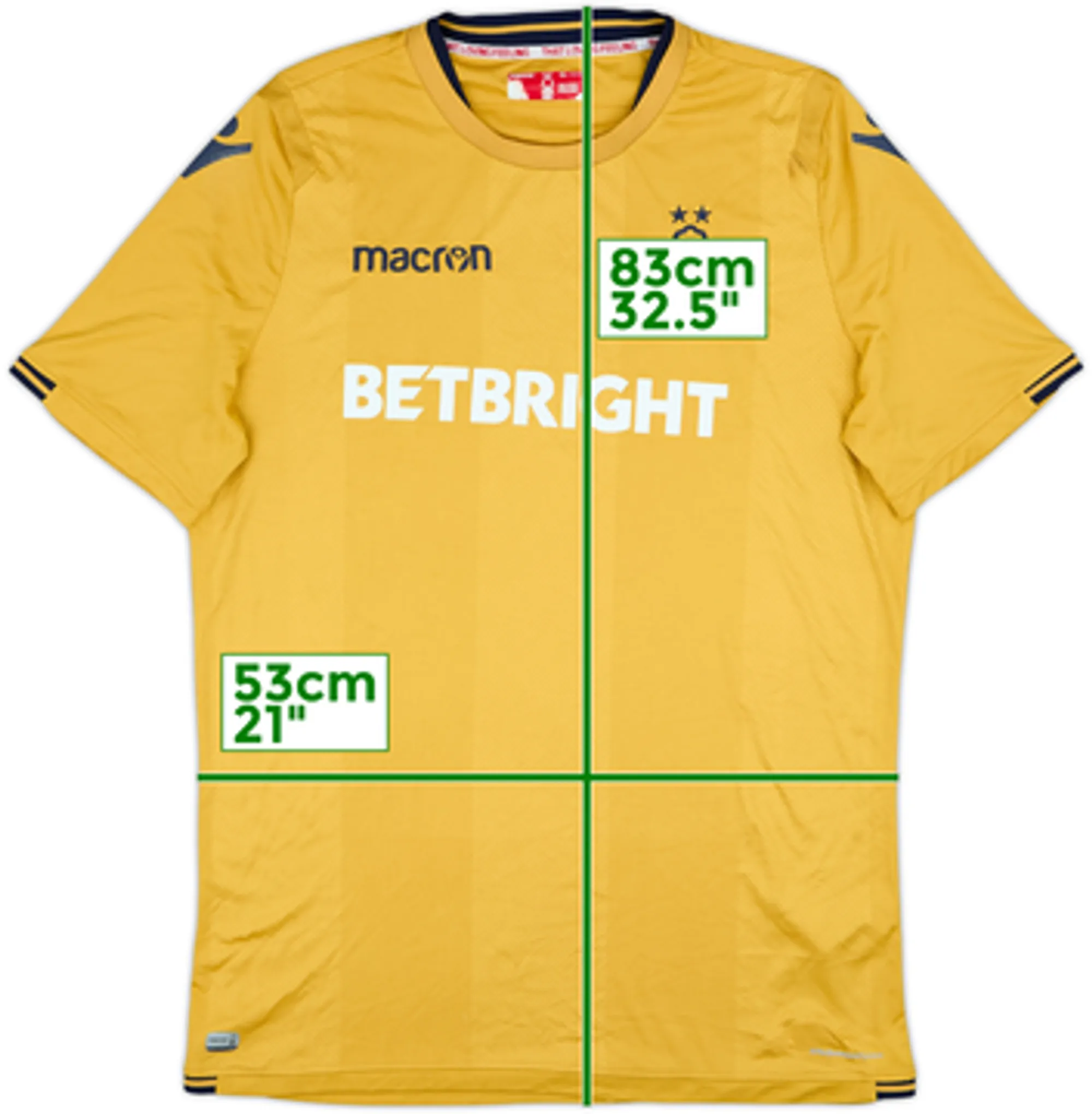 2018-19 Nottingham Forest Third Shirt - 7/10 - (XXL)