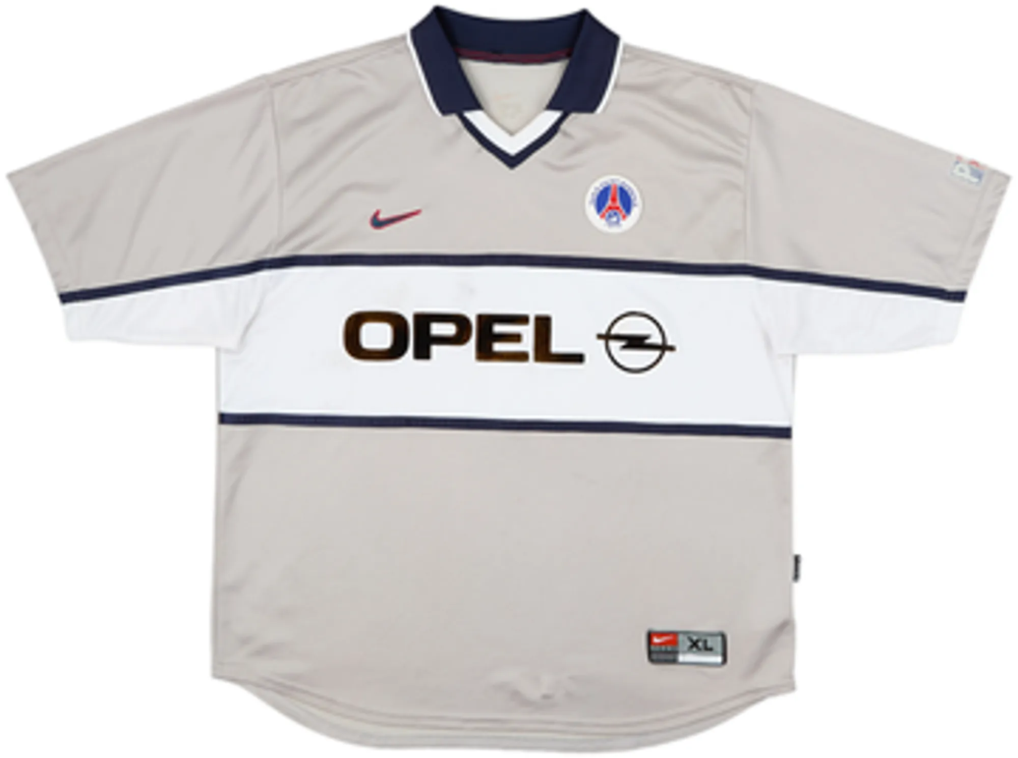 1999-00 Paris Saint-Germain Away Shirt Okocha #10 - 6/10 - (XL)