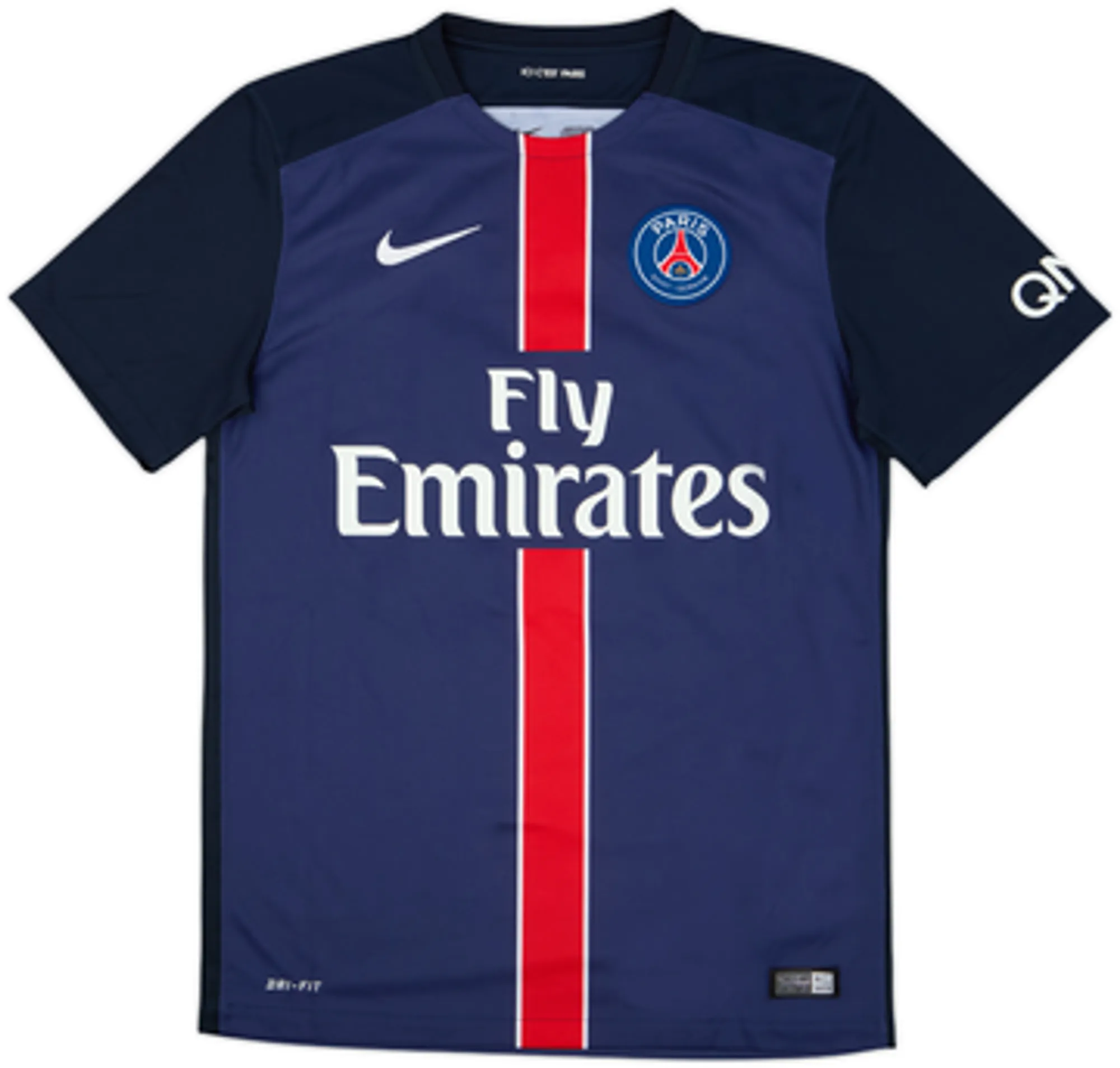 2015-16 Paris Saint-Germain Home Shirt Di Maria #11 - 8/10 - (M )