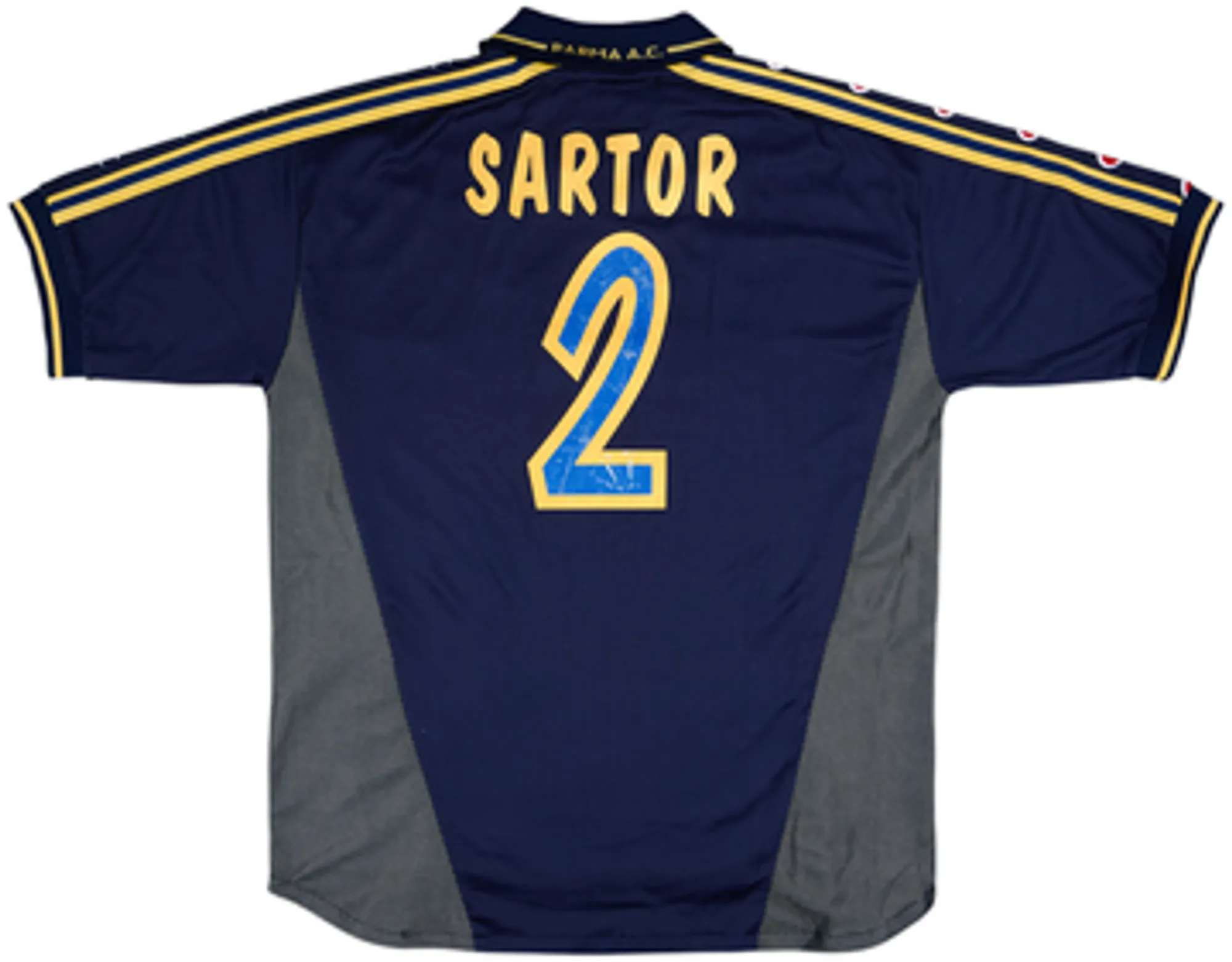 2000-01 Parma Third Shirt Sartor #2 - 8/10 - (XL)