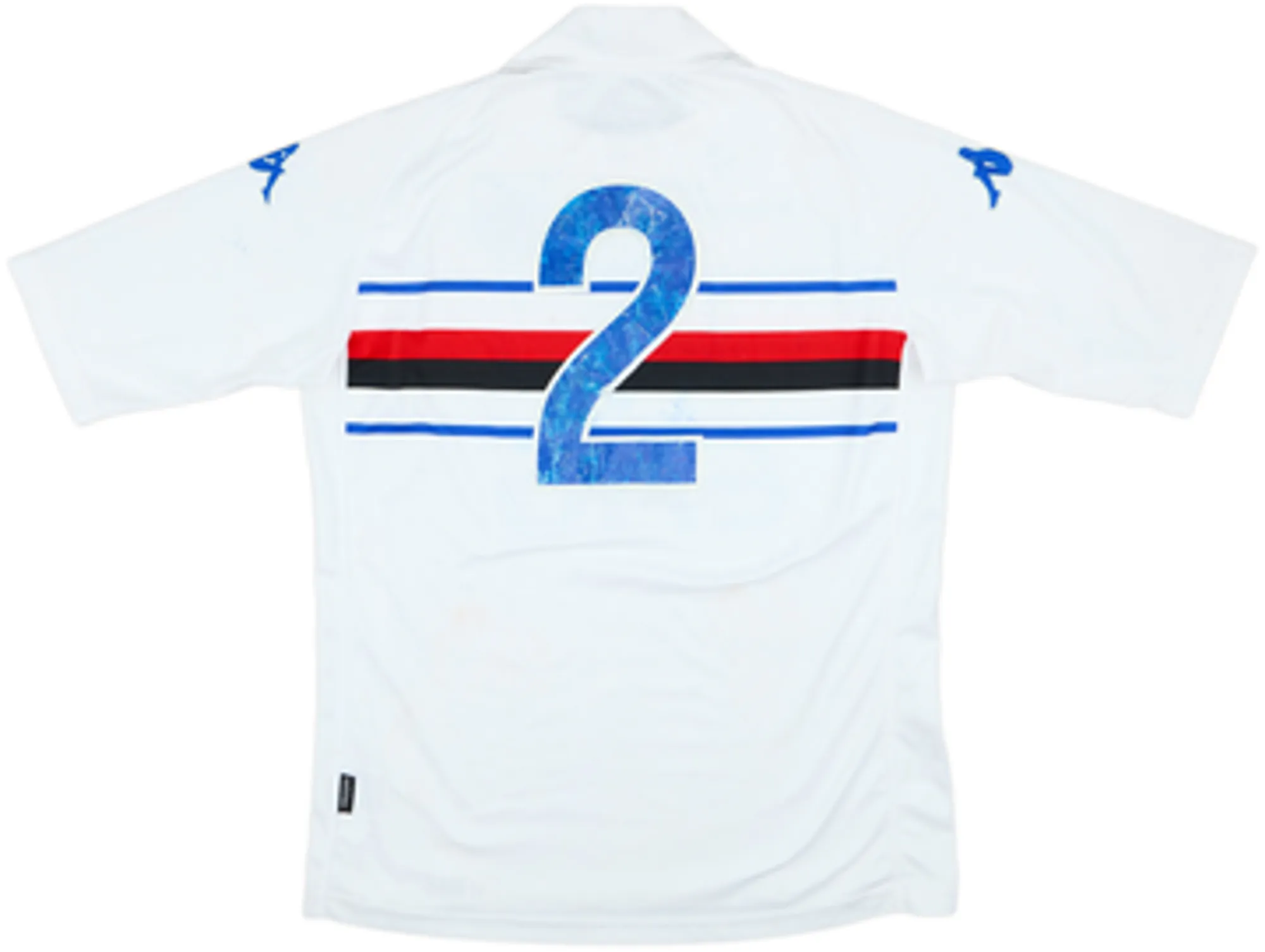 2004-05 Sampdoria Away Shirt #2 - 5/10 - (XL)