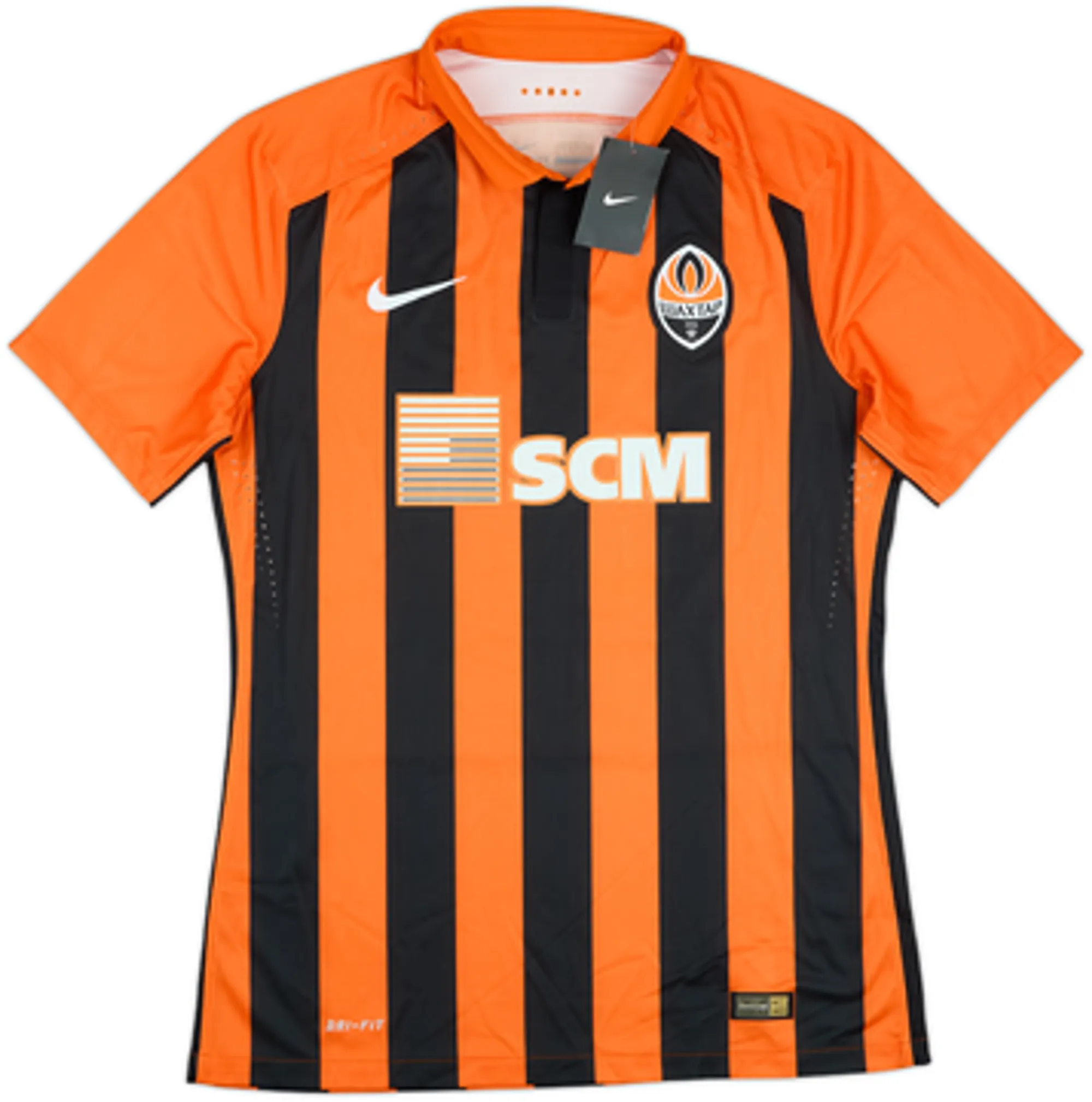 2015-17 Shakhtar Donetsk Player Issue Home Shirt Eduardo #22 (L)