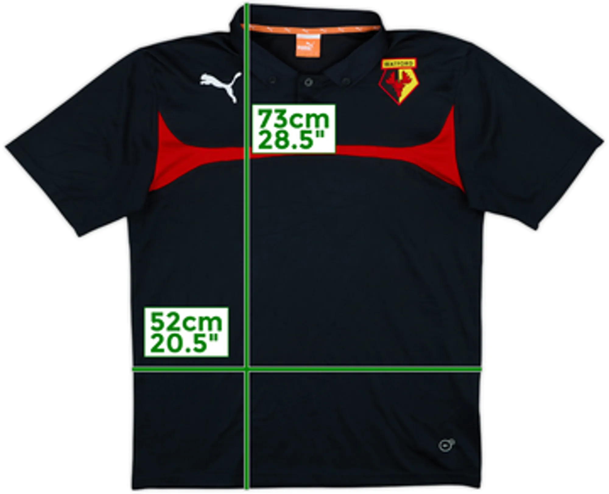 2014-15 Watford Puma Polo Shirt - 9/10 - (L)