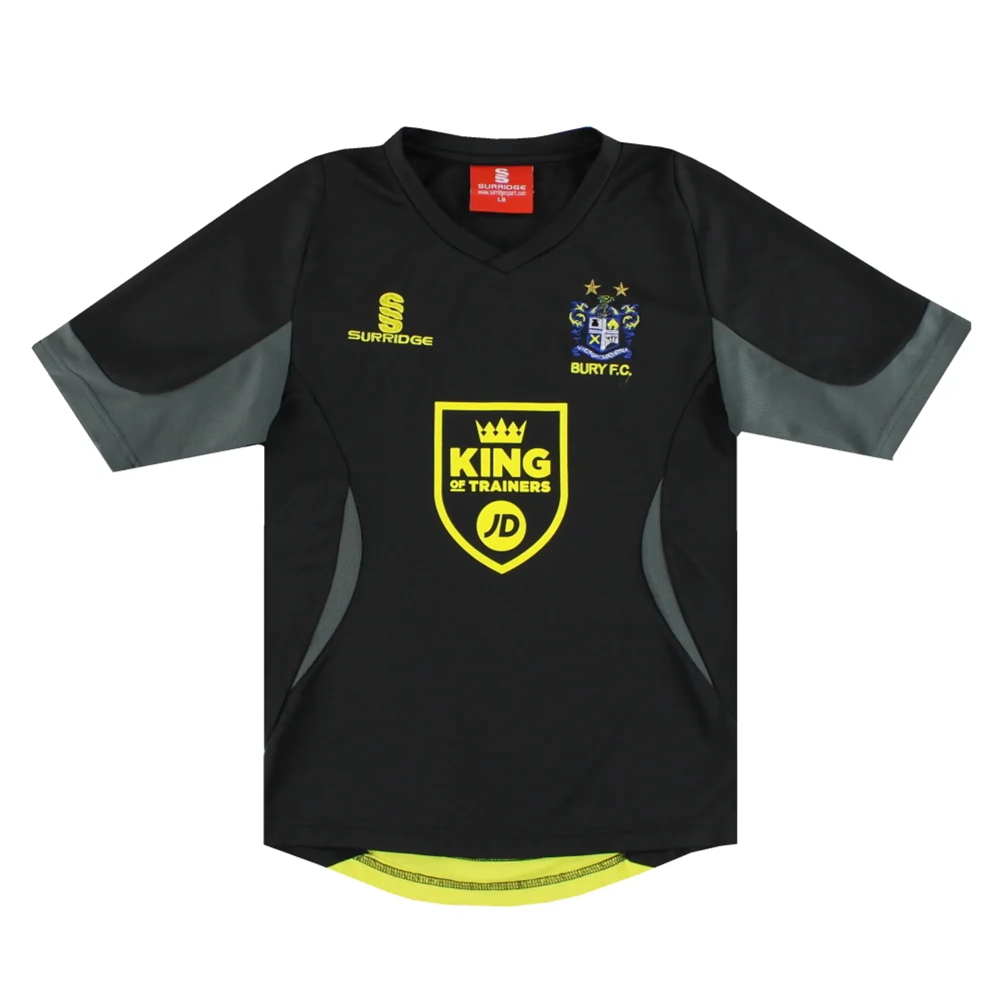 2014-15 Bury Surridge Away Shirt L.Boys - Bury / Excellent