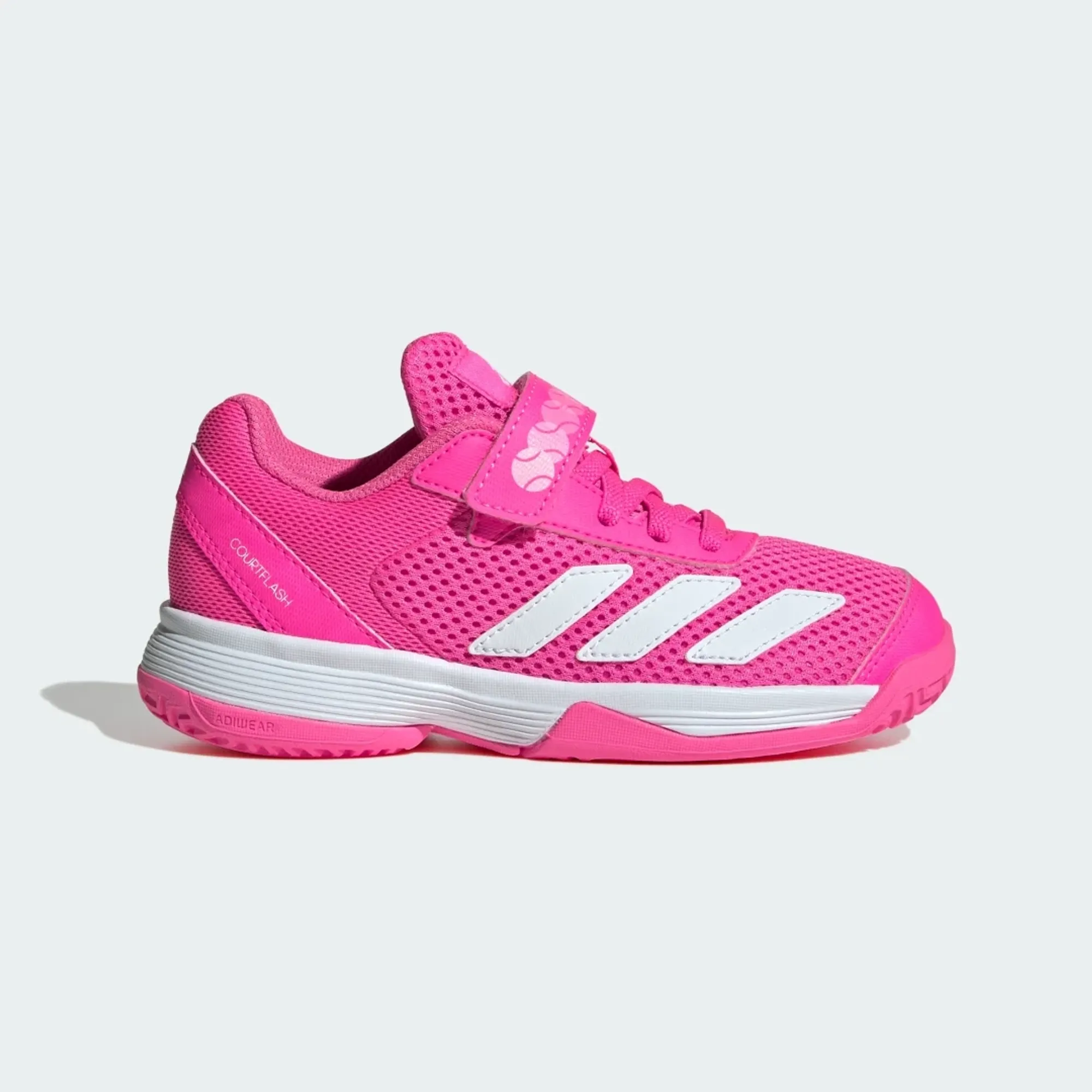 adidas Courtflash Hook-and-Loop Tennis Shoes Kids