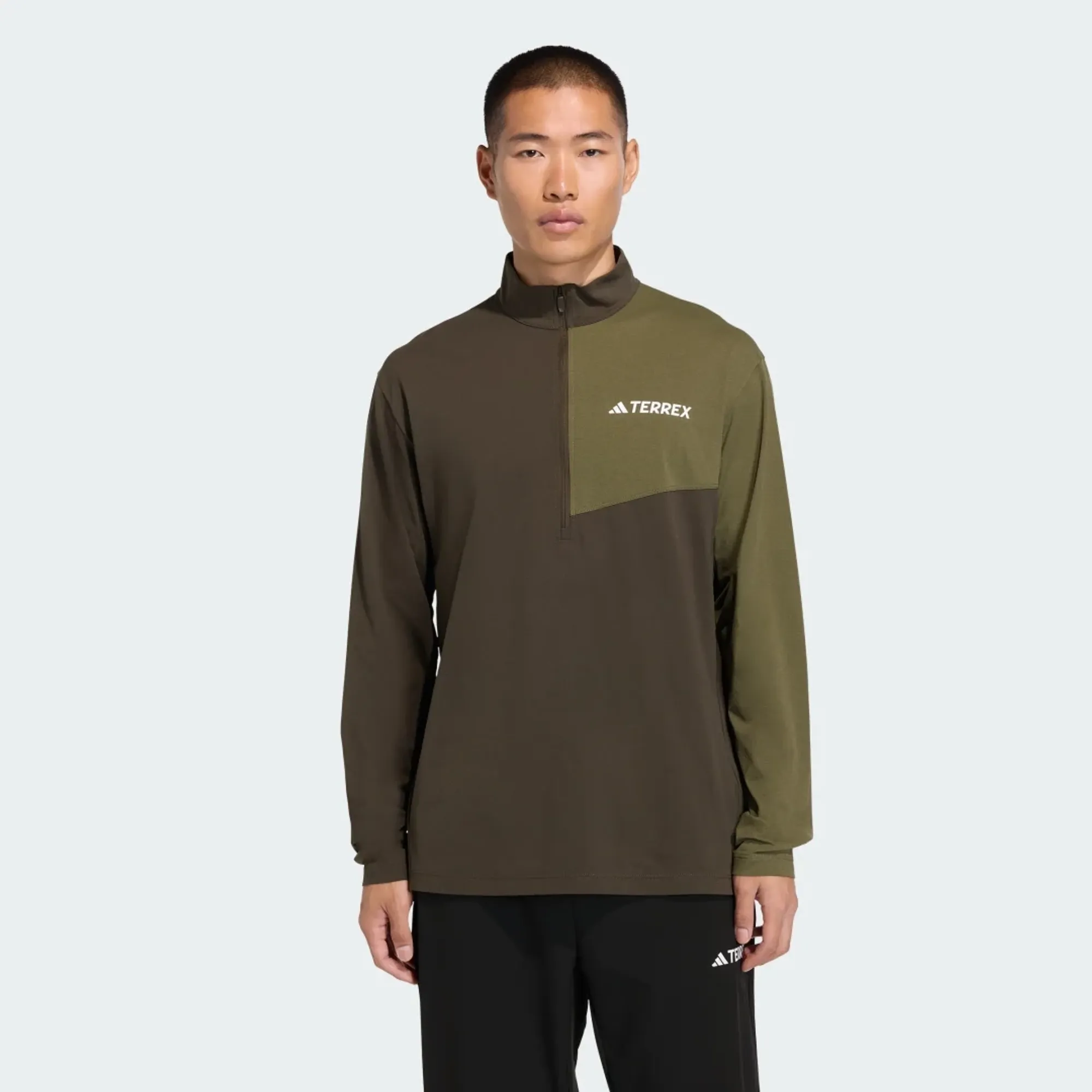 adidas Terrex Multi Climacool 1/2 Zip Long Sleeve Long-Sleeve Top
