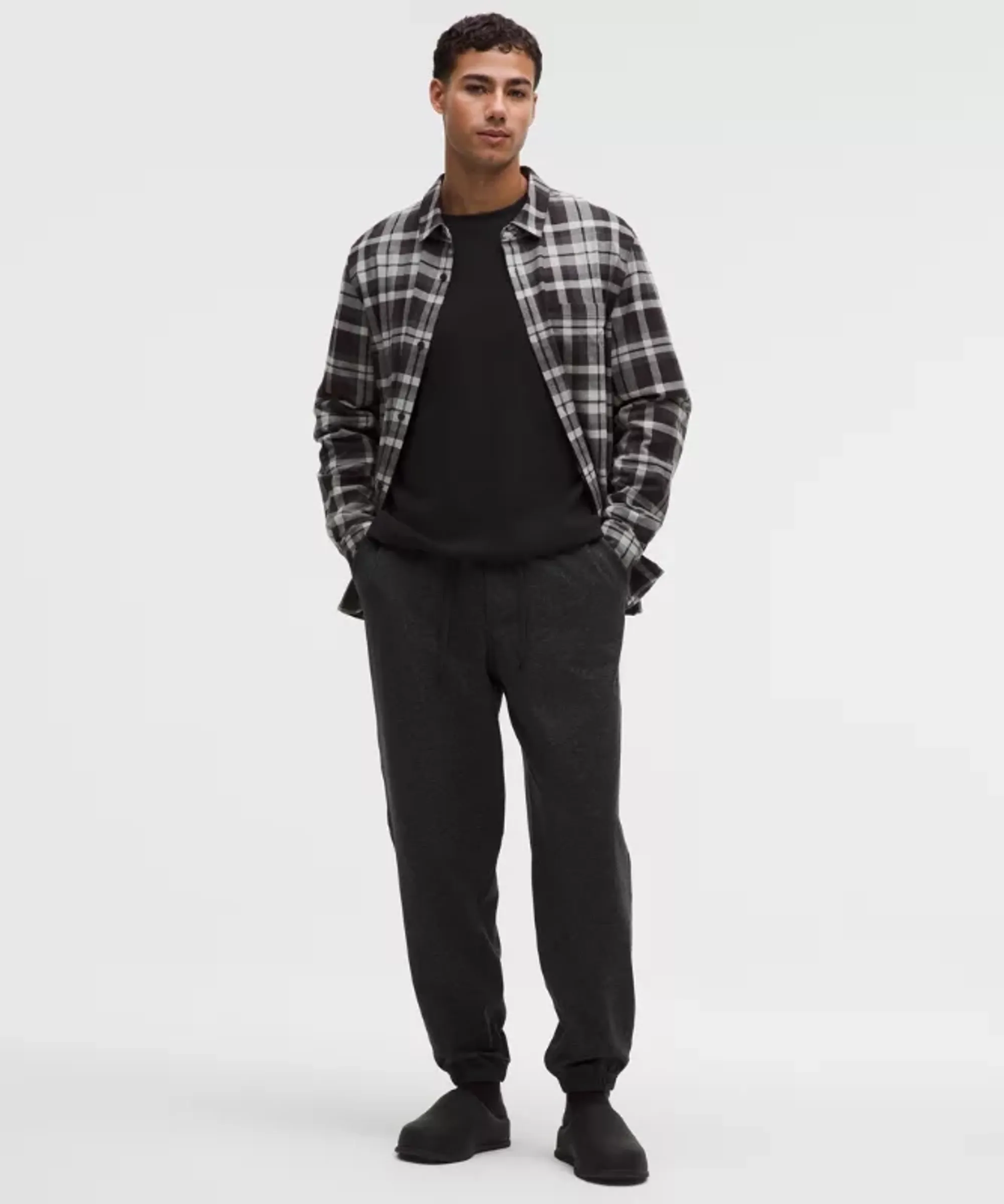 lululemon – Men's Heavyweight Soft Jersey Relaxed-Fit Jogger Regular – Color Black – Size Large